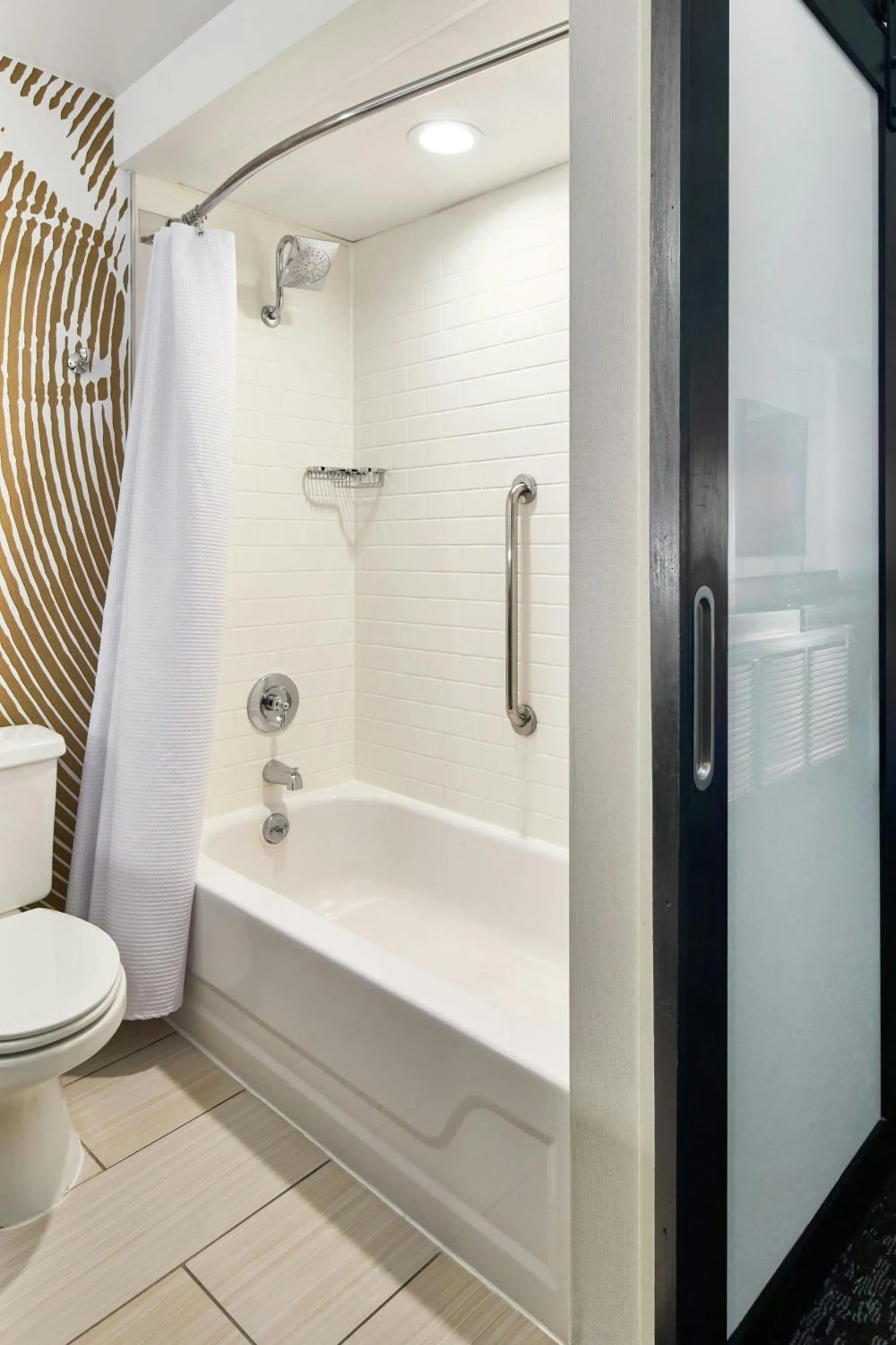 Bathroom in Renaissance Asheville Downtown Hotel