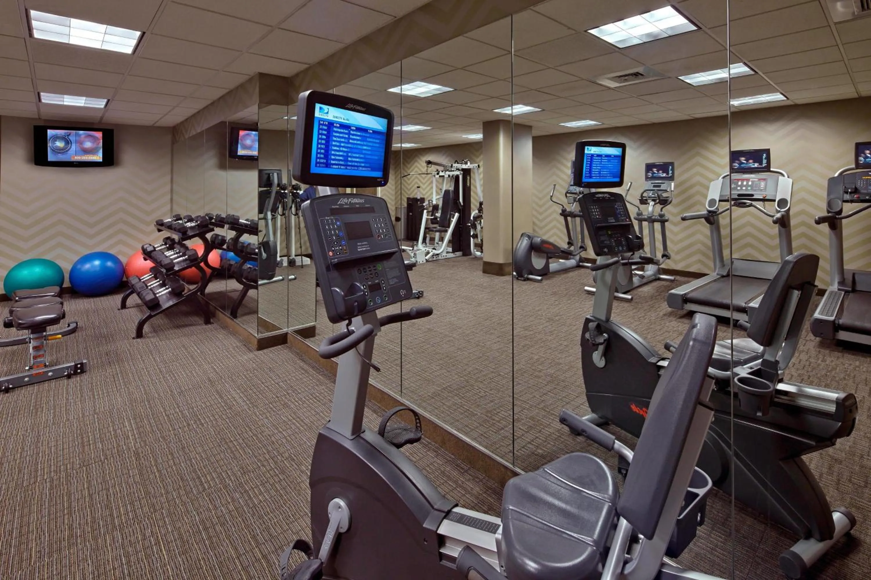 Fitness centre/facilities in Residence Inn by Marriott Hartford Downtown