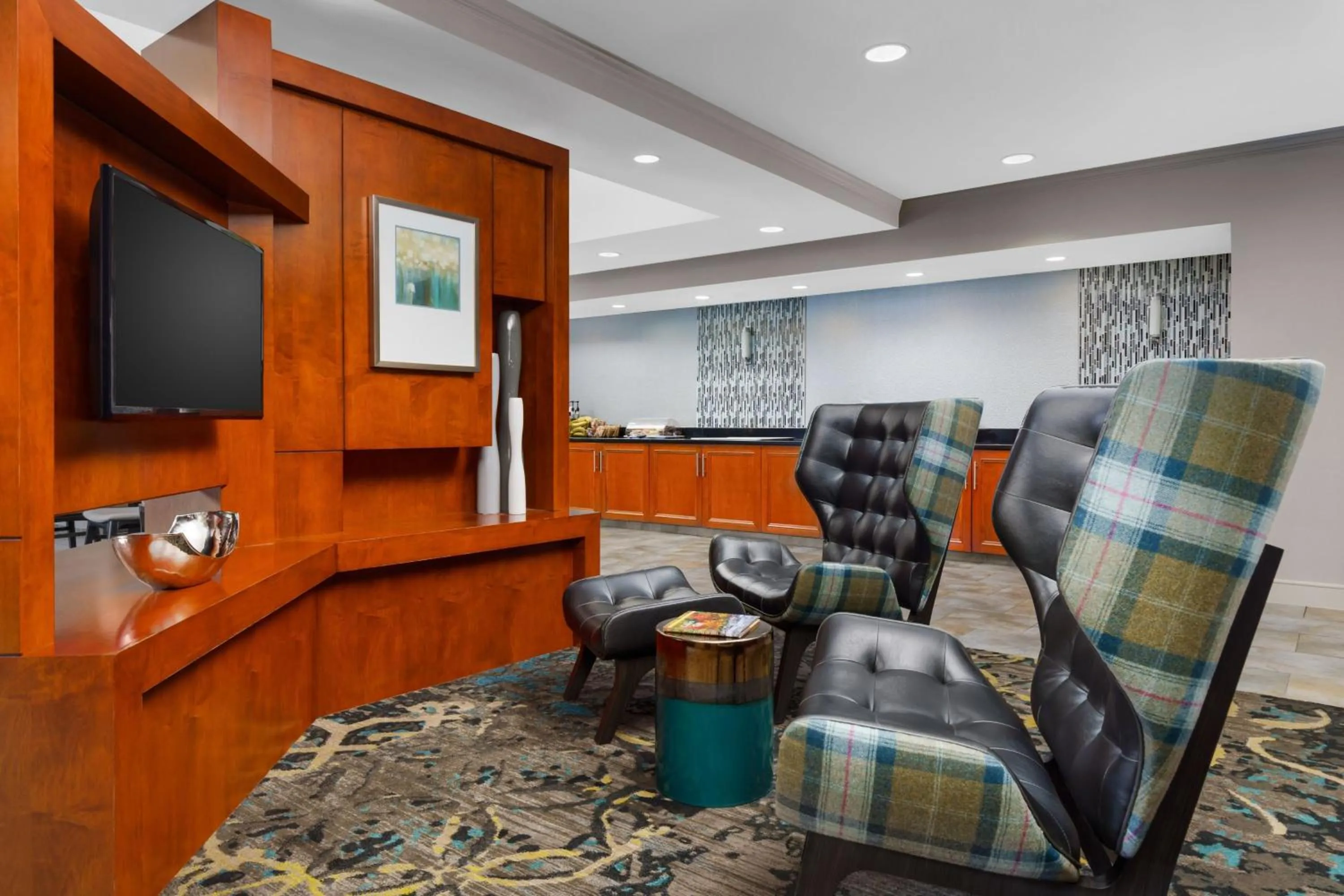 Lobby or reception in Residence Inn Boston Franklin