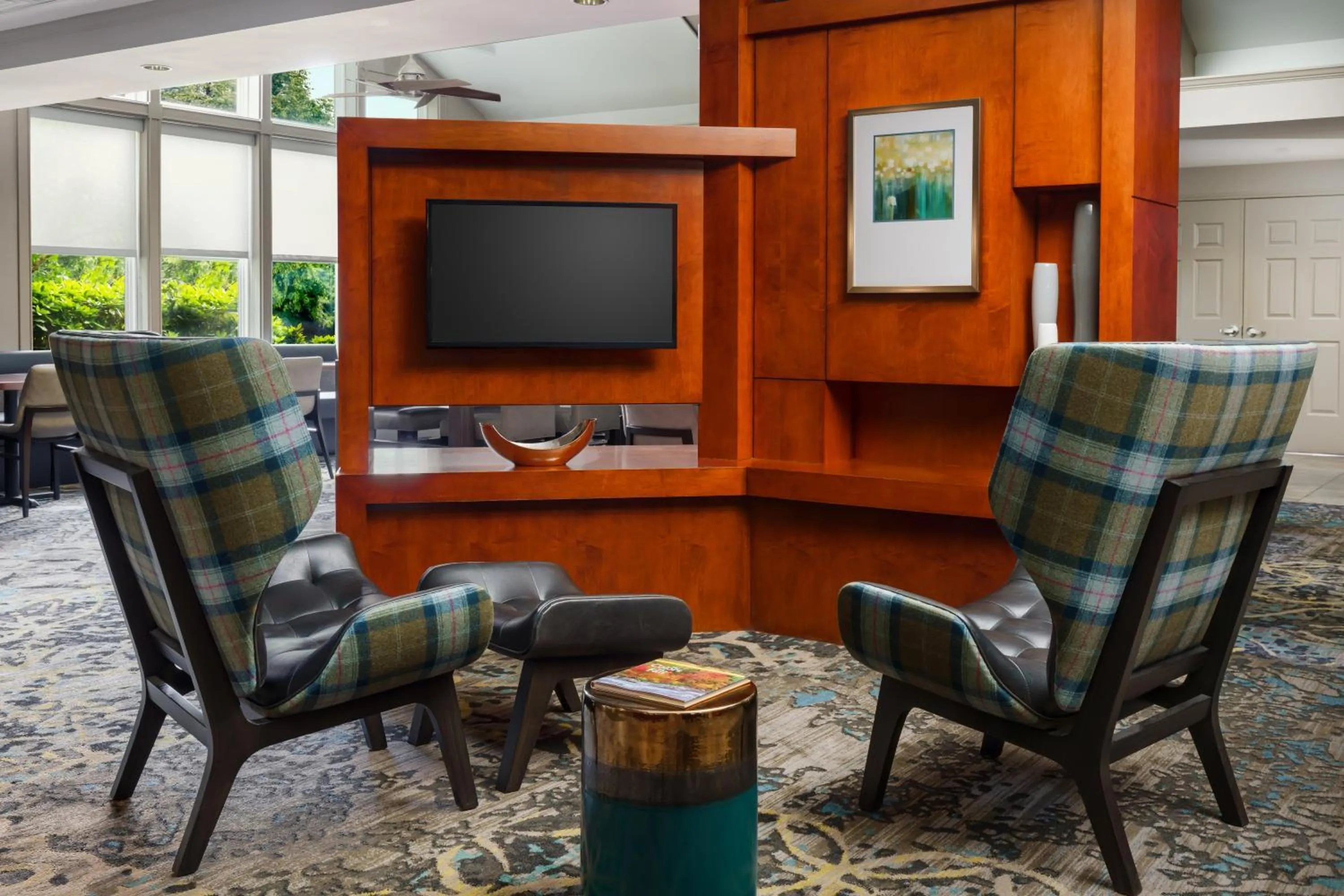 Lobby or reception in Residence Inn Boston Franklin