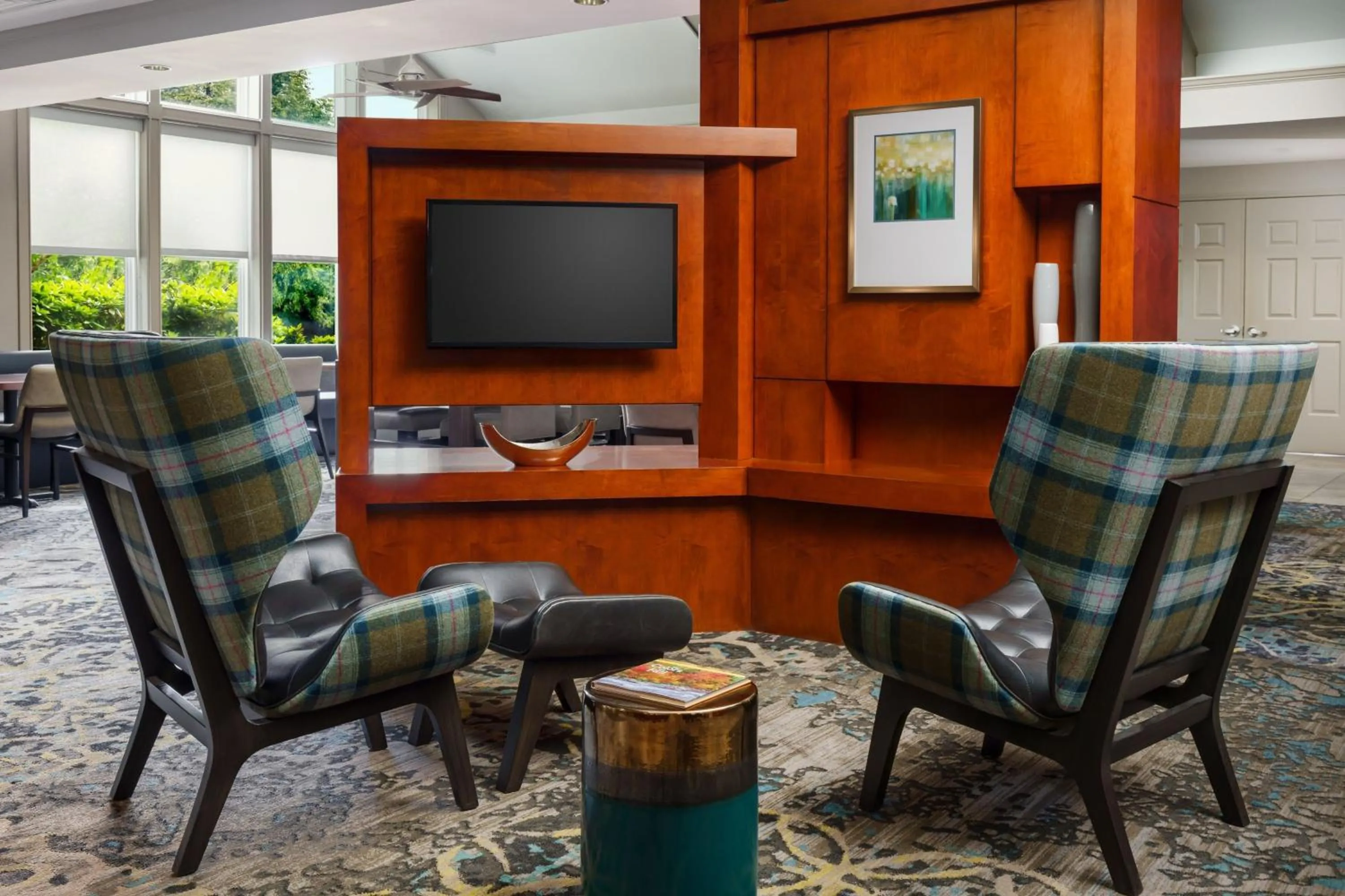 Lobby or reception in Residence Inn Boston Franklin