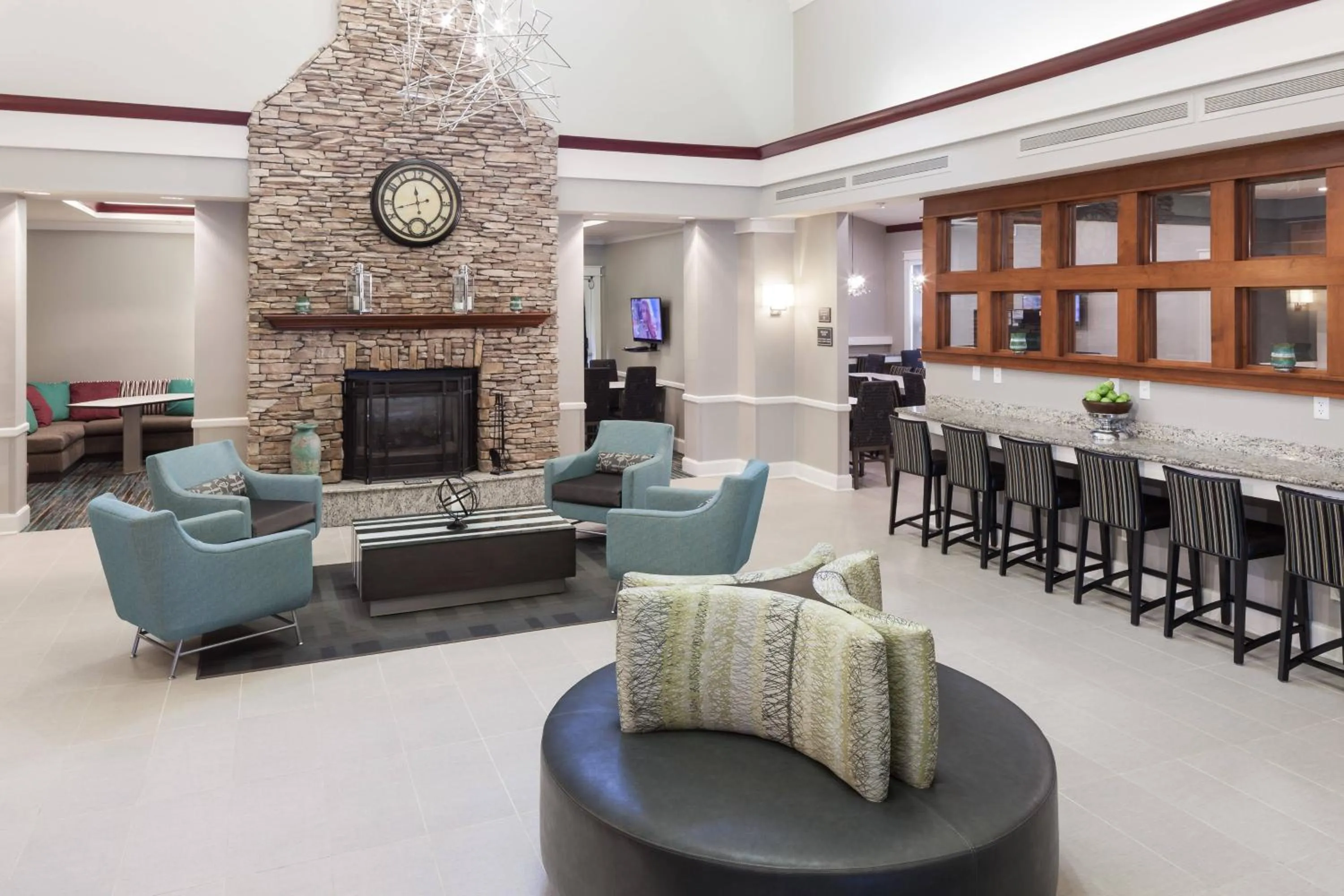 Lobby or reception in Residence Inn Boston Marlborough