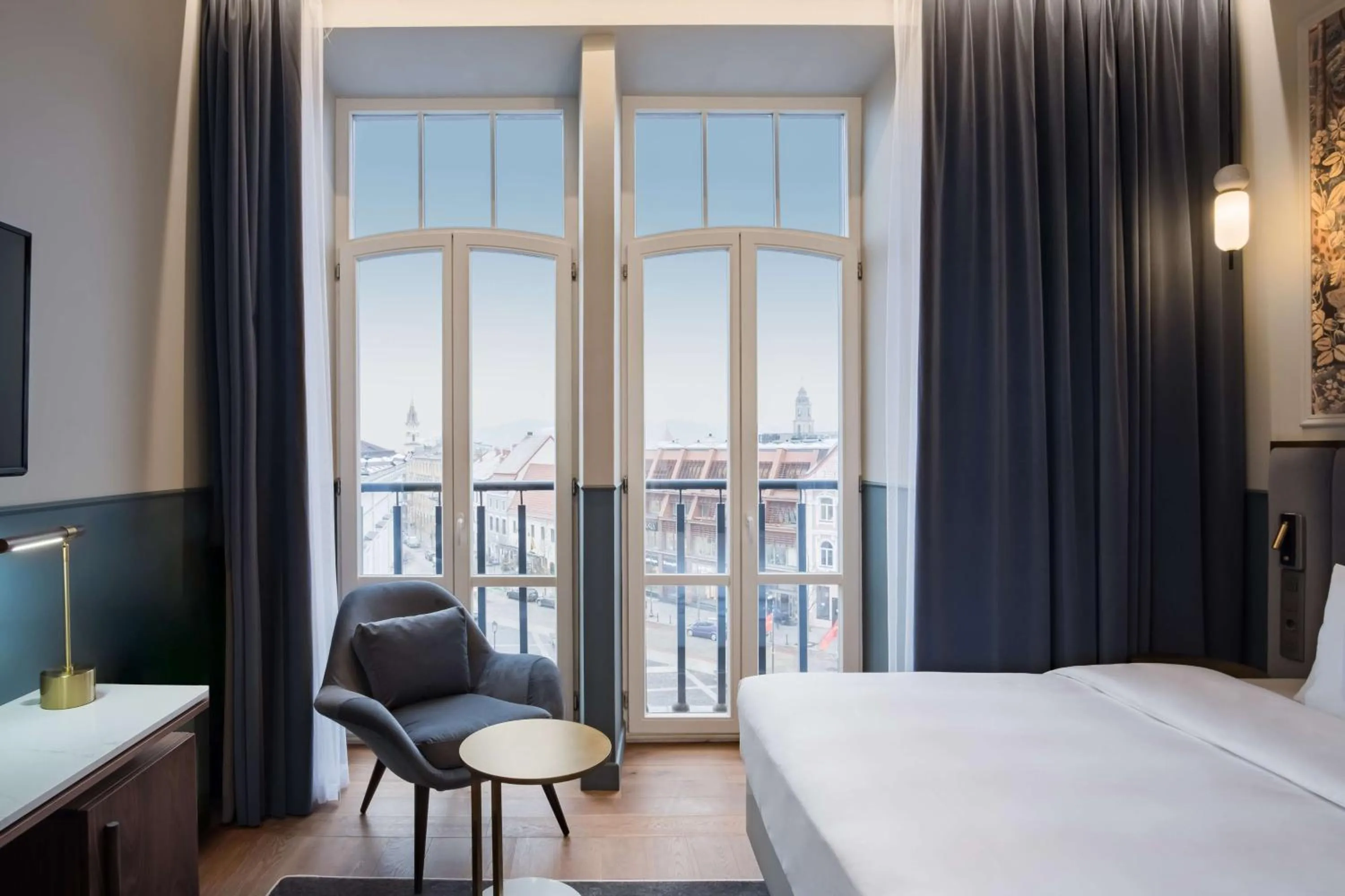 Bedroom, Bed in Radisson Collection Astorija Hotel, Vilnius