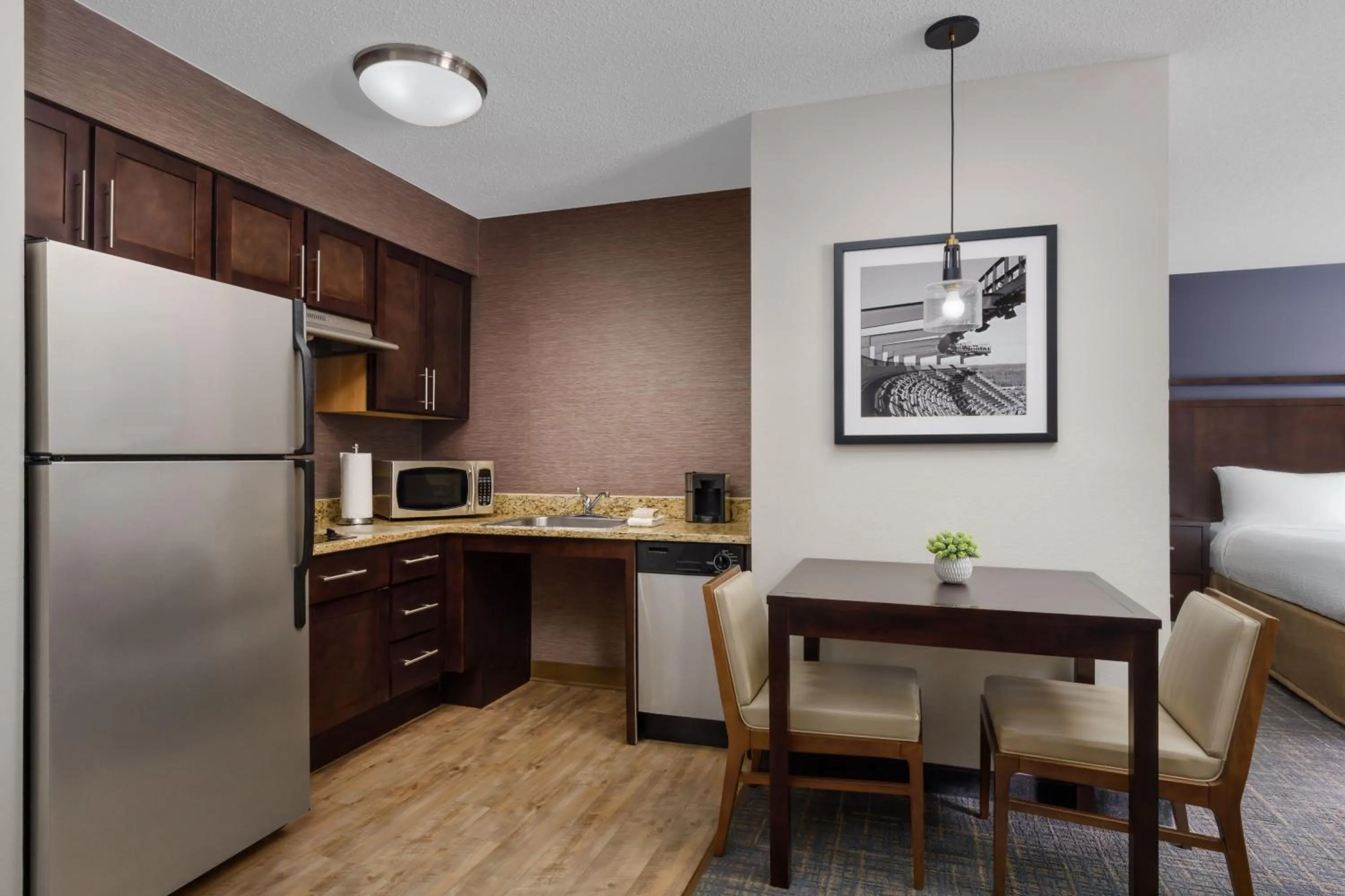 Kitchen or kitchenette in Residence Inn by Marriott Boston Foxborough