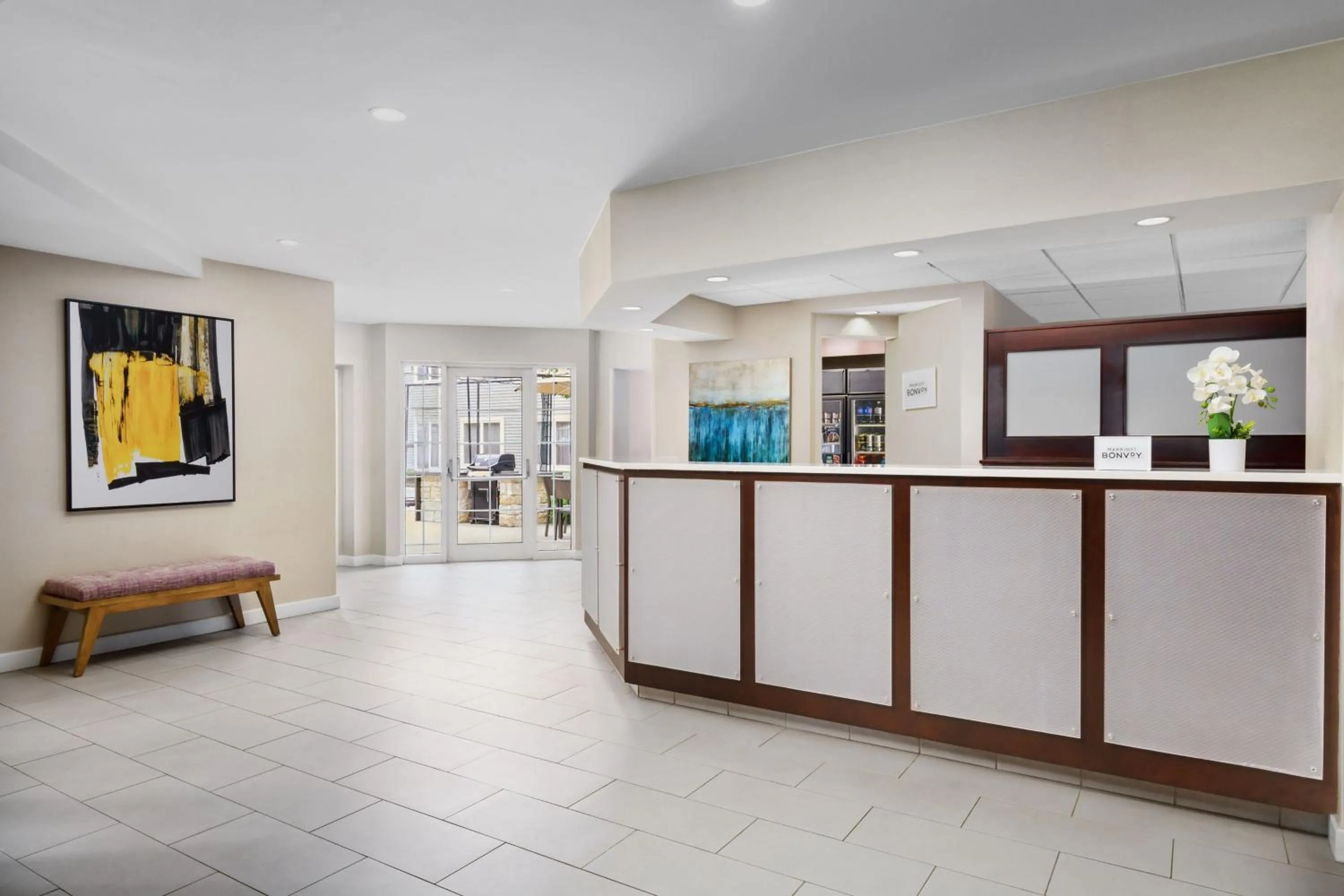 Lobby or reception in Residence Inn by Marriott Boston Foxborough