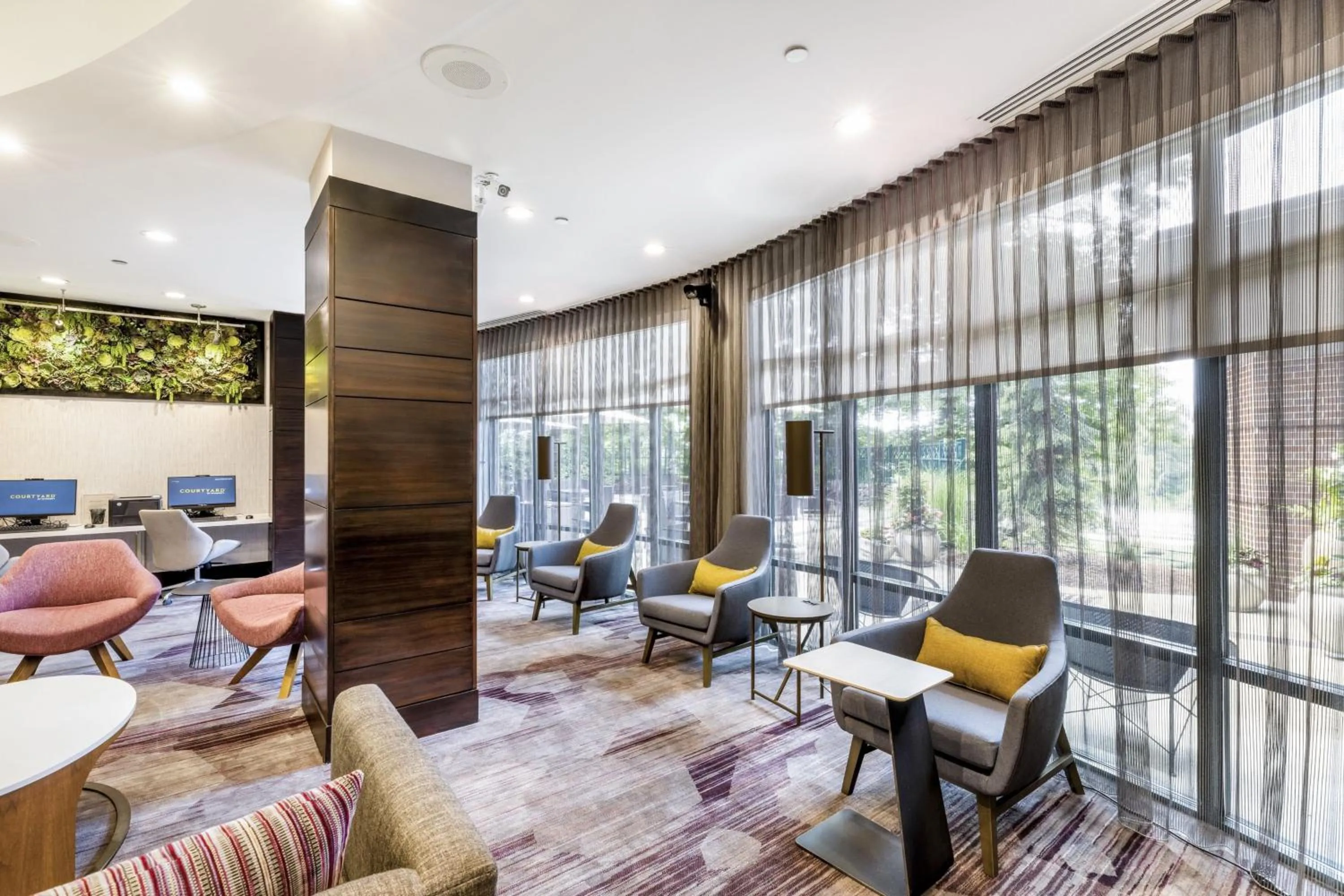 Lobby or reception in Courtyard by Marriott Boston Waltham