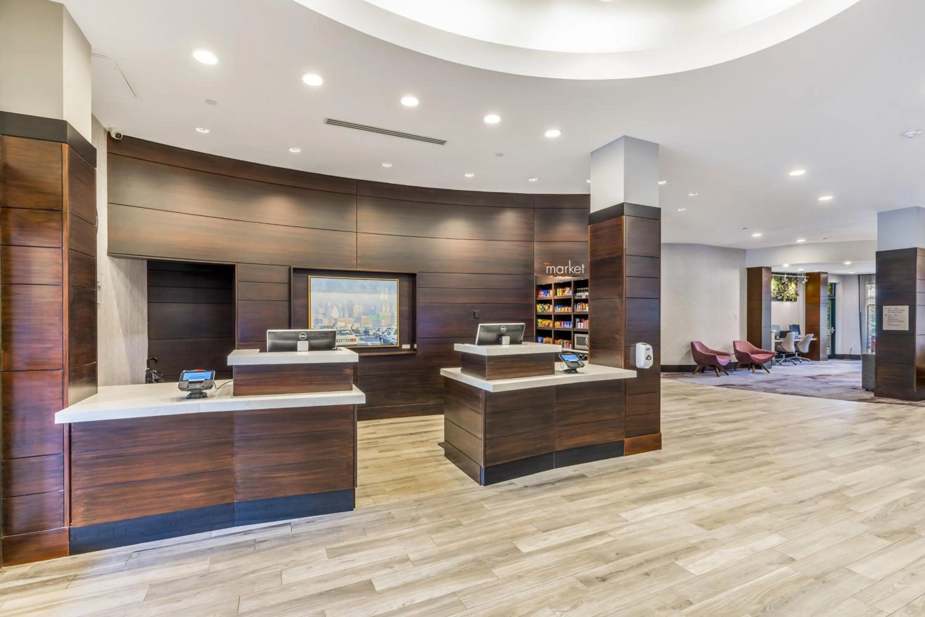 Lobby or reception in Courtyard by Marriott Boston Waltham