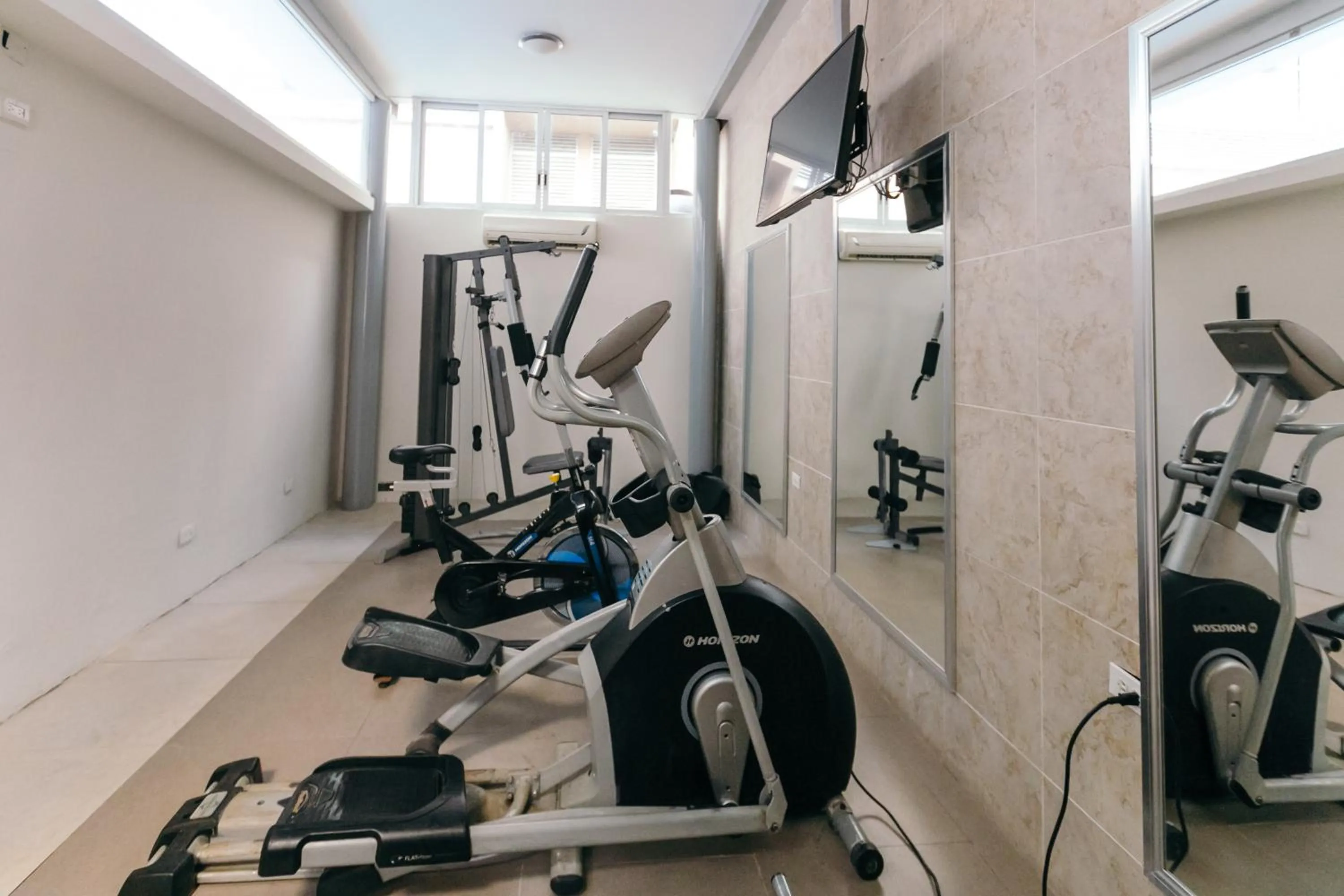 Fitness centre/facilities in Hotel El Español Paseo de Montejo
