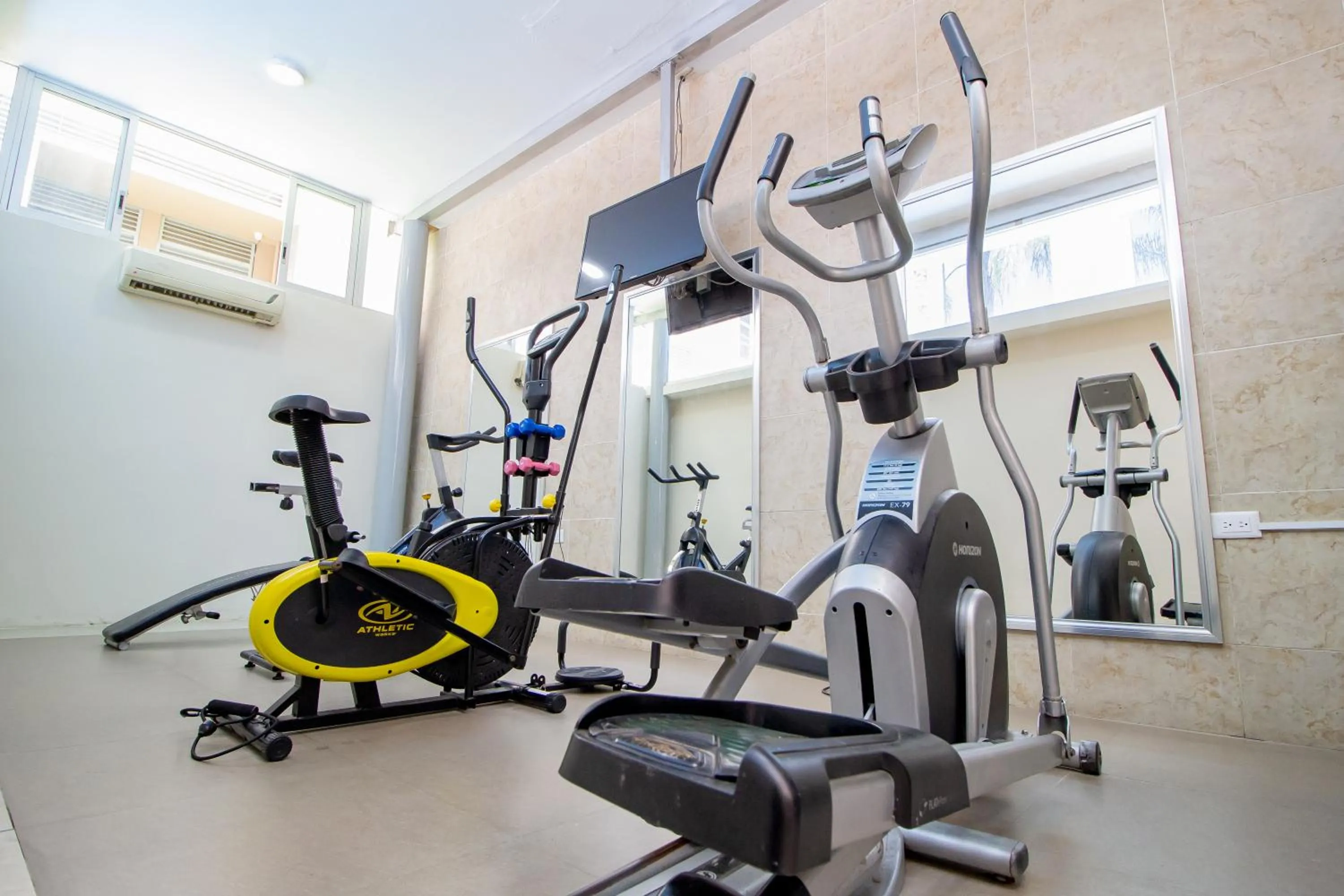 Fitness centre/facilities in Hotel El Español Paseo de Montejo