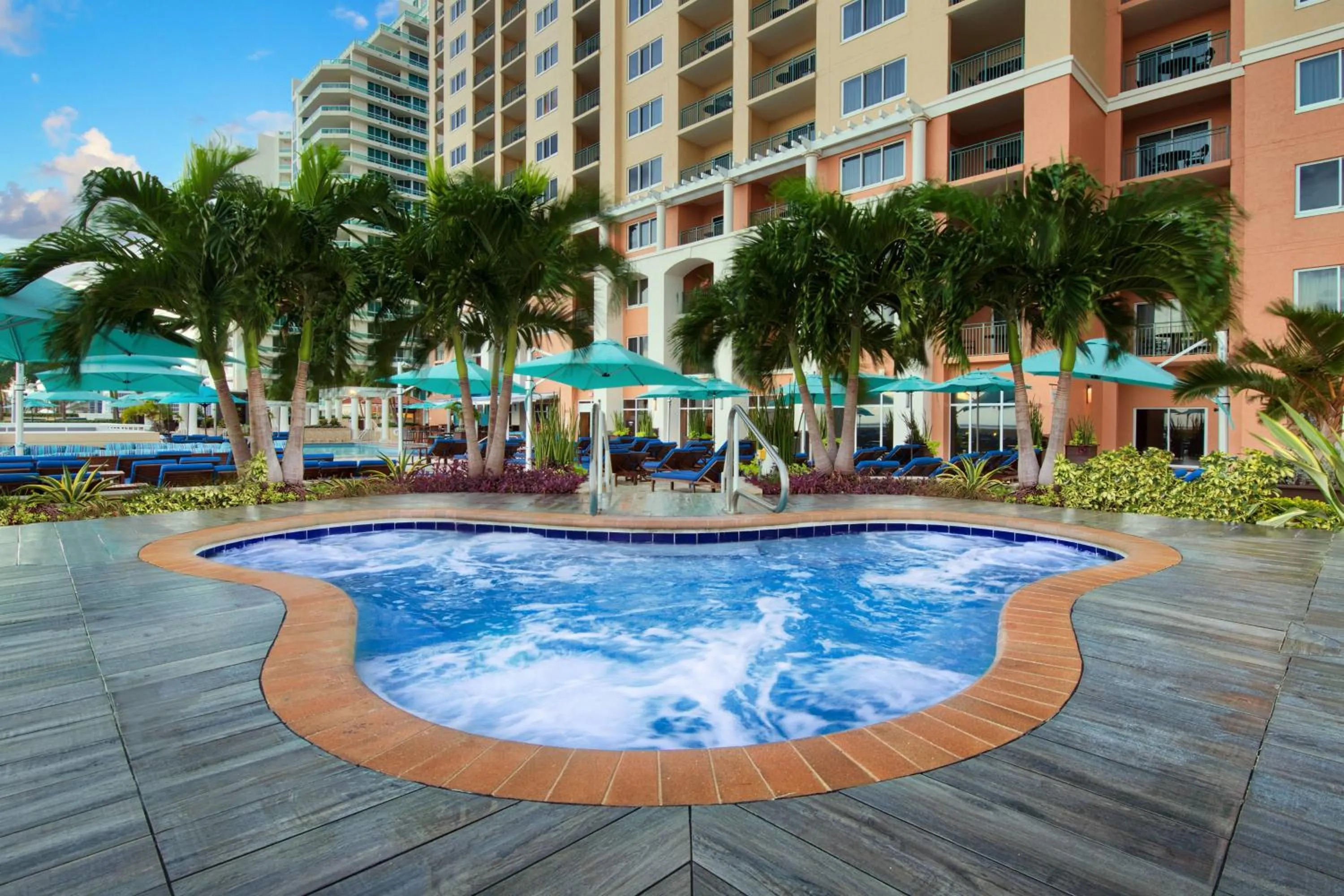 Swimming pool in Marriott's BeachPlace Towers