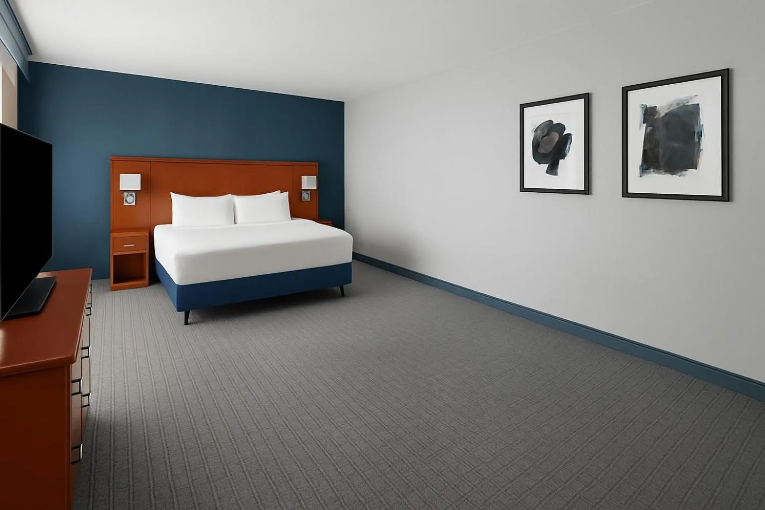 Bedroom, Bed in Courtyard by Marriott Santa Clarita Valencia