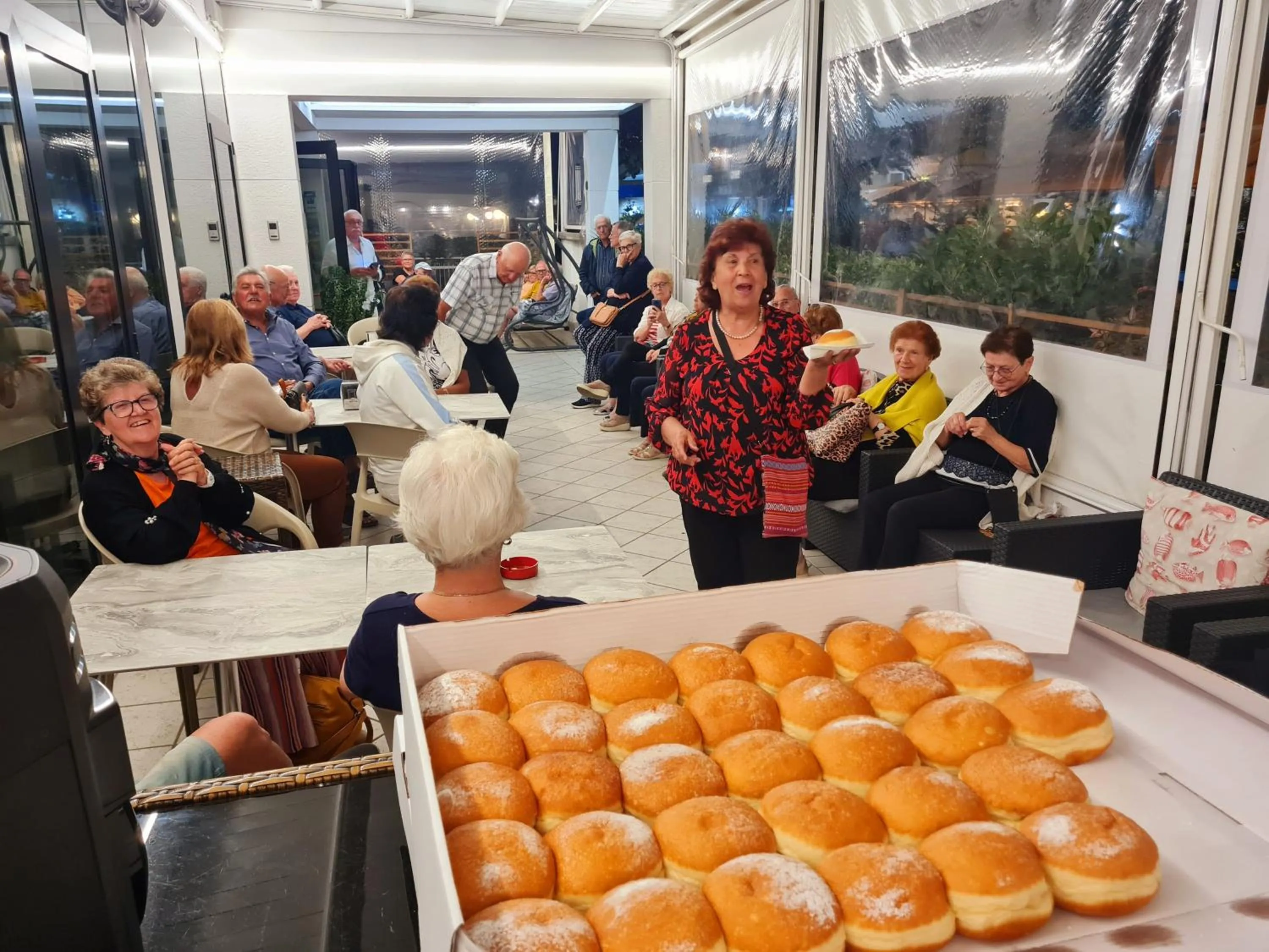 Restaurant/places to eat in Hotel Dear Rimini