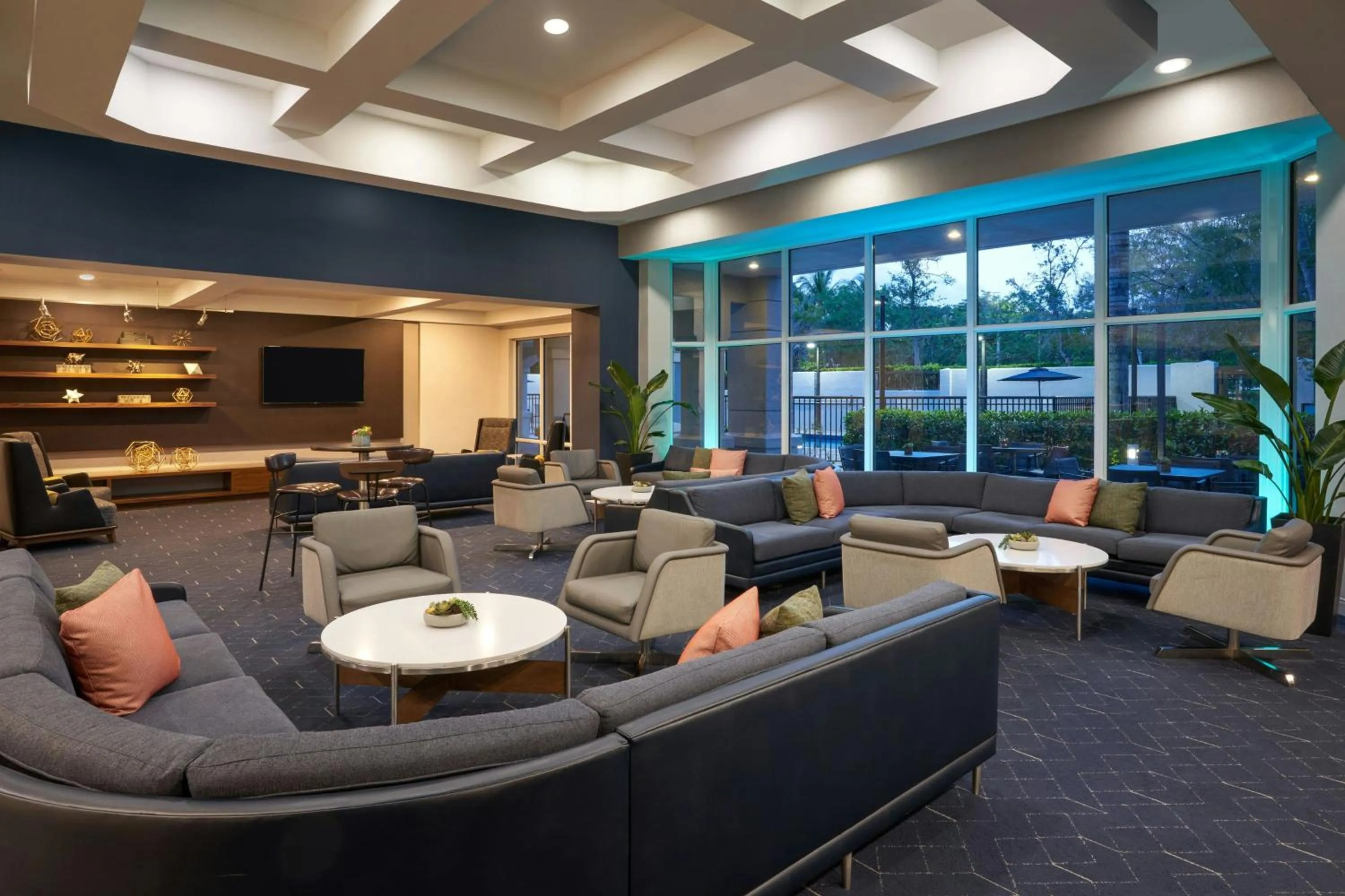 Lobby or reception in Courtyard by Marriott Fort Lauderdale Weston