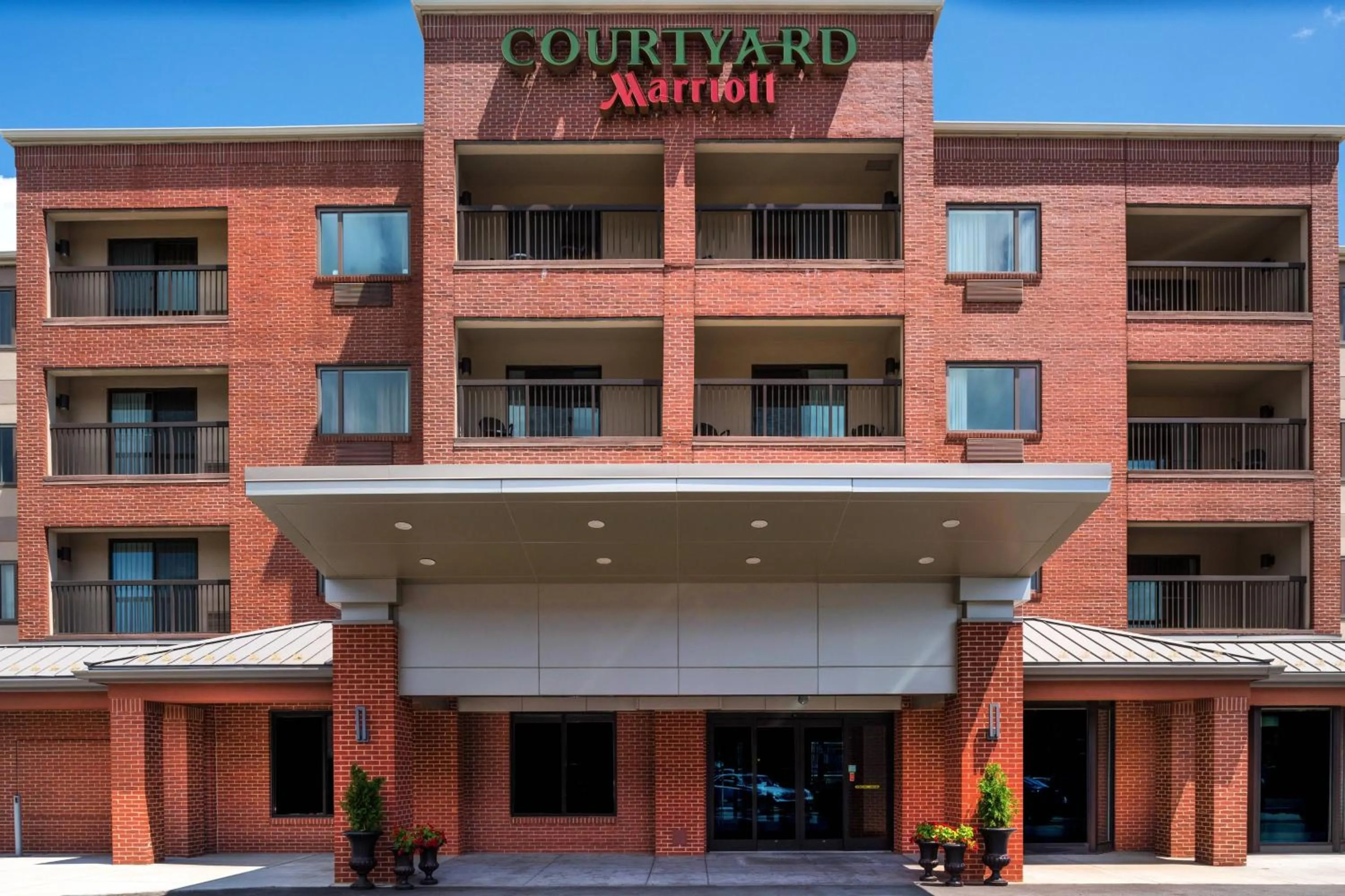 View (from property/room) in Courtyard Worcester