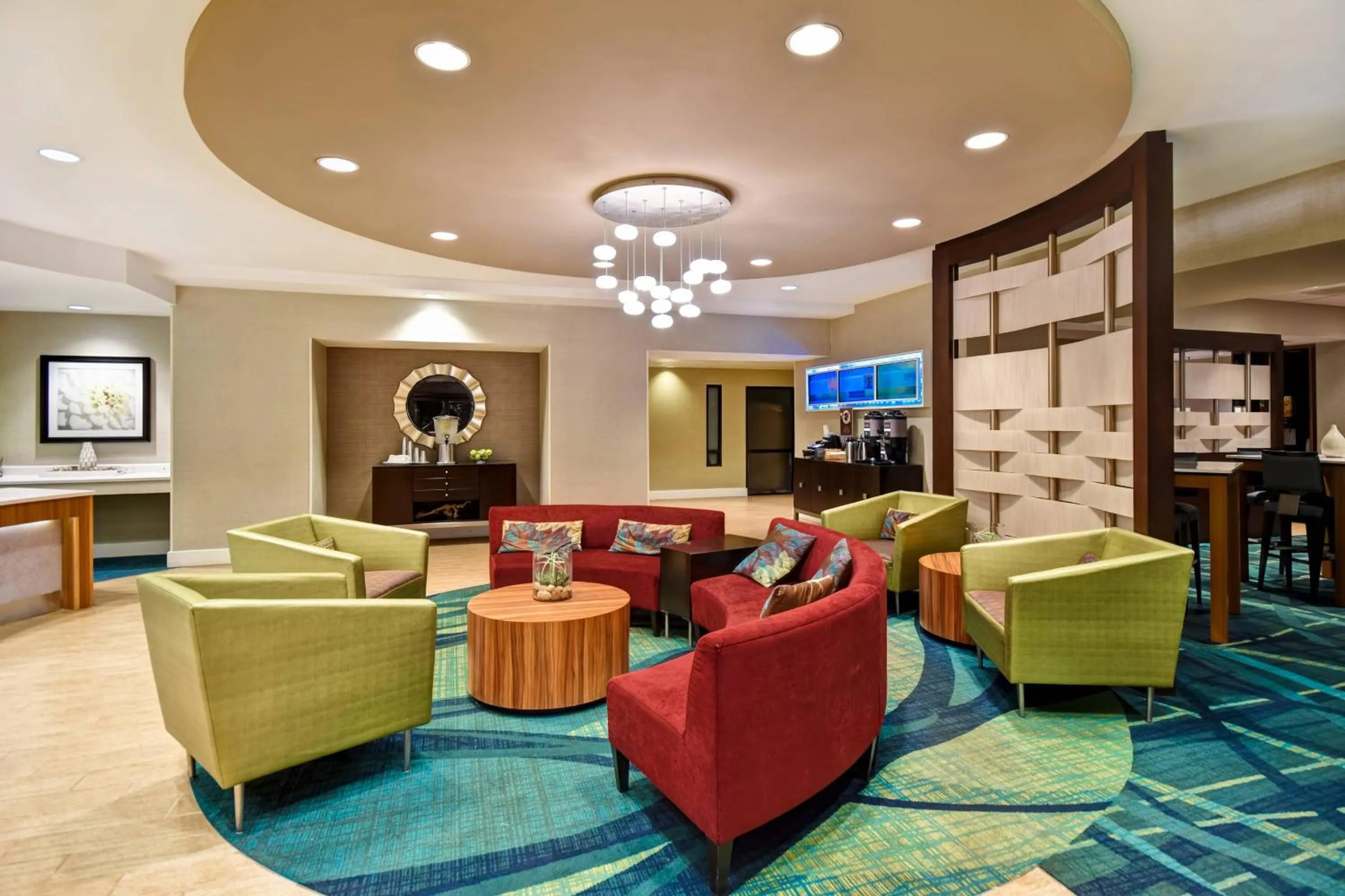 Lobby or reception in SpringHill Suites by Marriott Baltimore BWI Airport