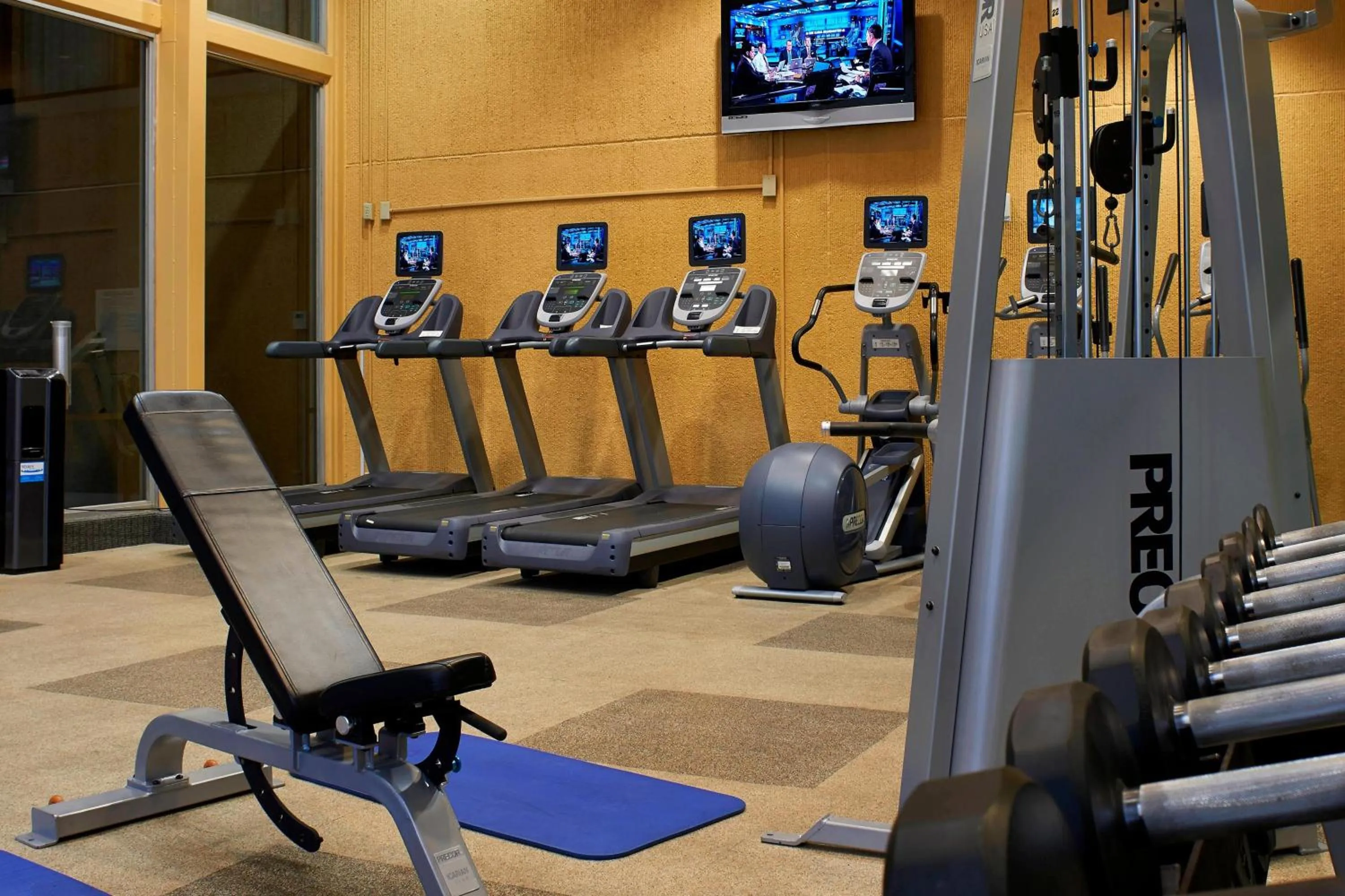 Fitness centre/facilities in Marriott Columbia