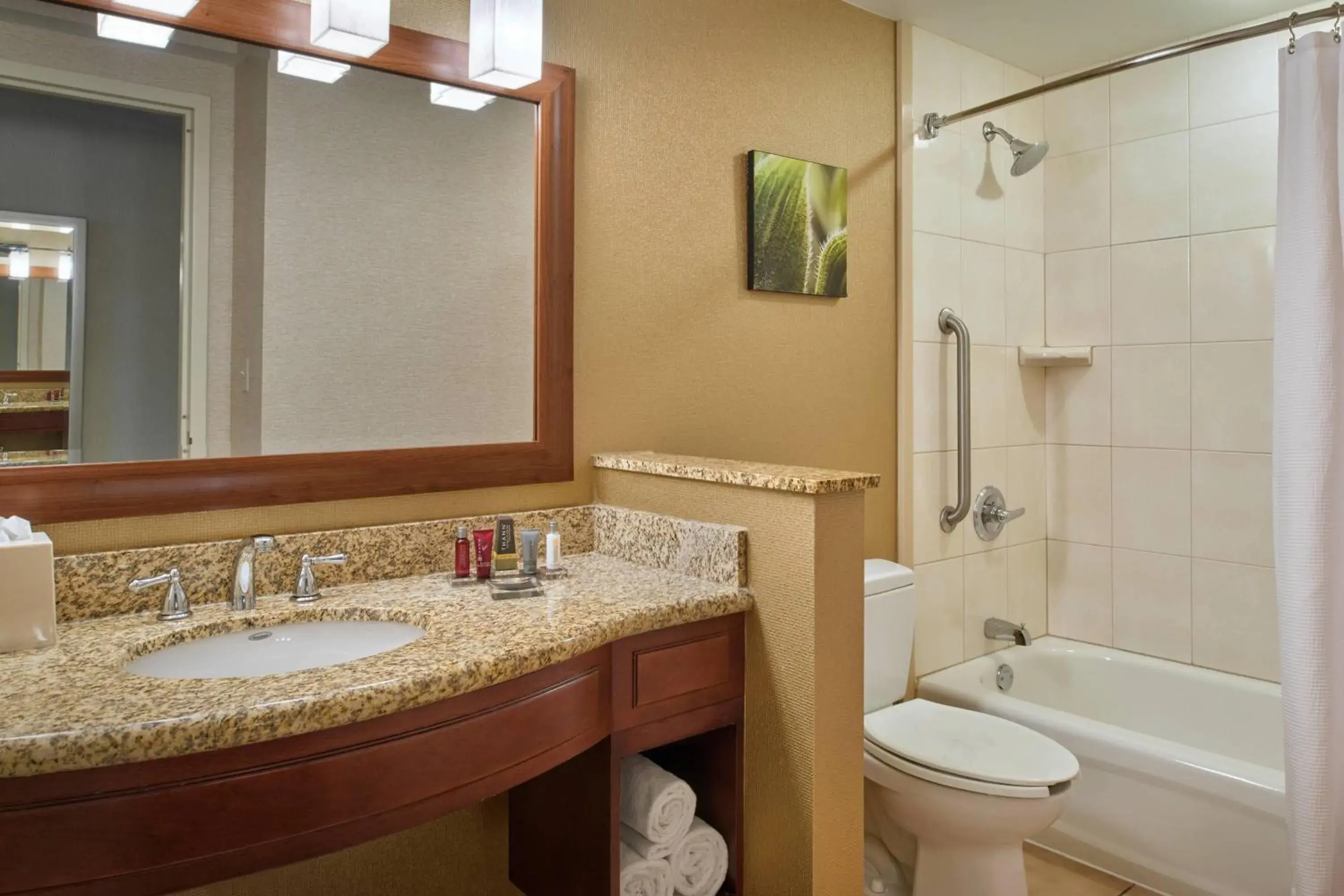 Queen Room with Two Queen Beds and Adapted Tub - Mobility and Hearing Accessible in Chicago Marriott Midway Queen Room with Two Queen Beds and Adapted Tub - Mobility and Hearing Accessible in Chicago Marriott Midway