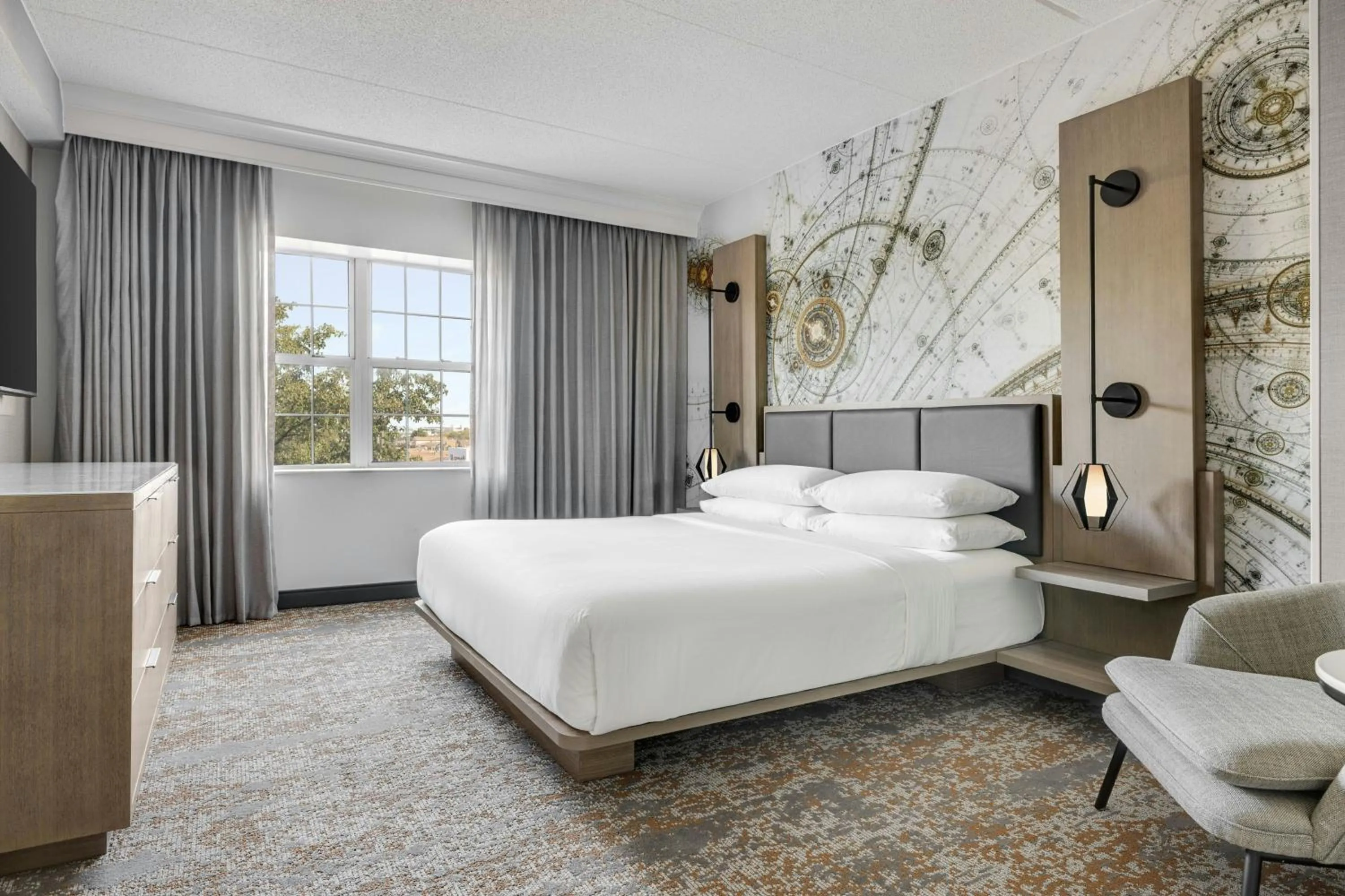 Photo of the whole room, Bed in Chicago Marriott Midway