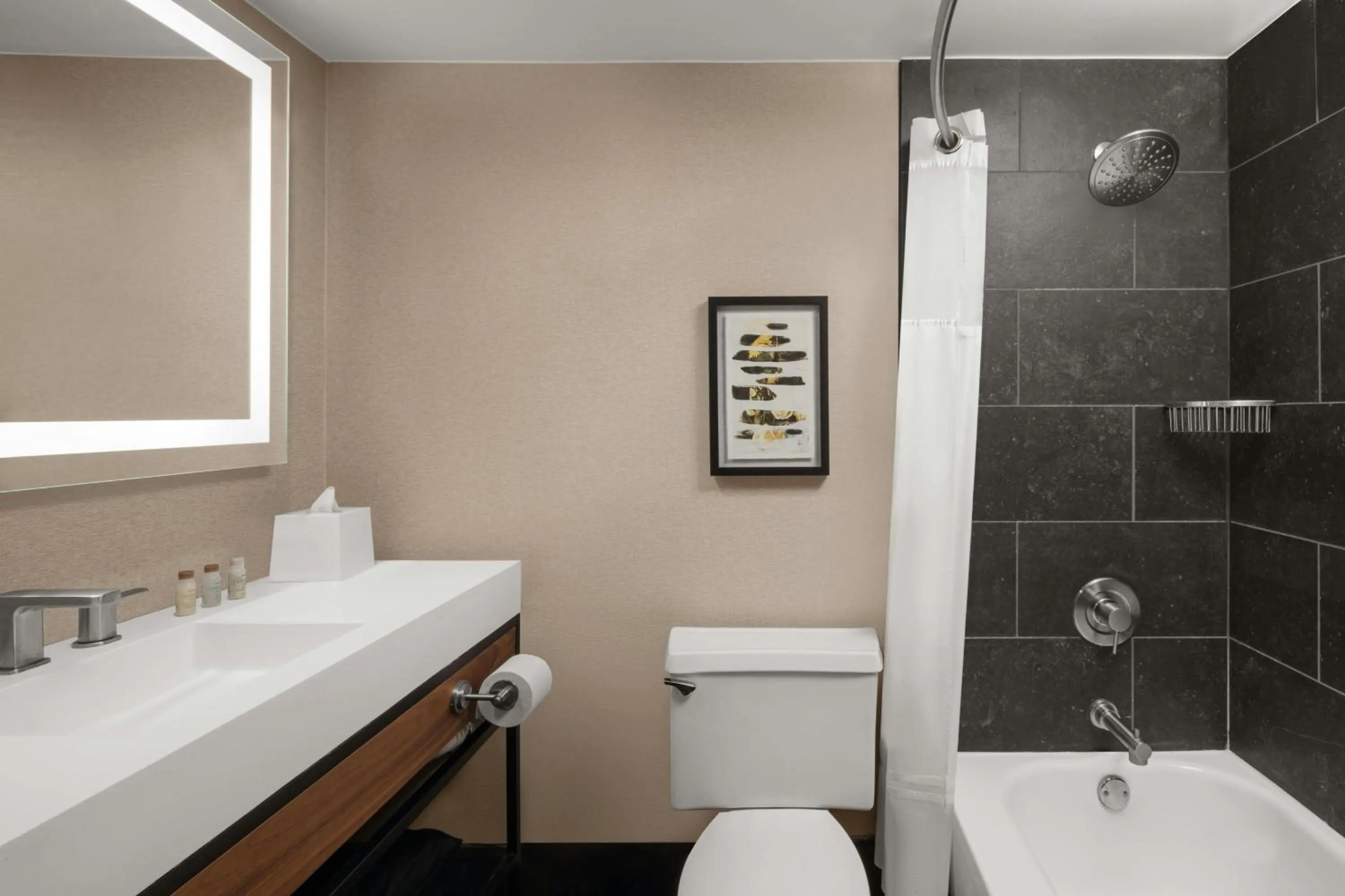 Bathroom in Renaissance Chicago North Shore Hotel