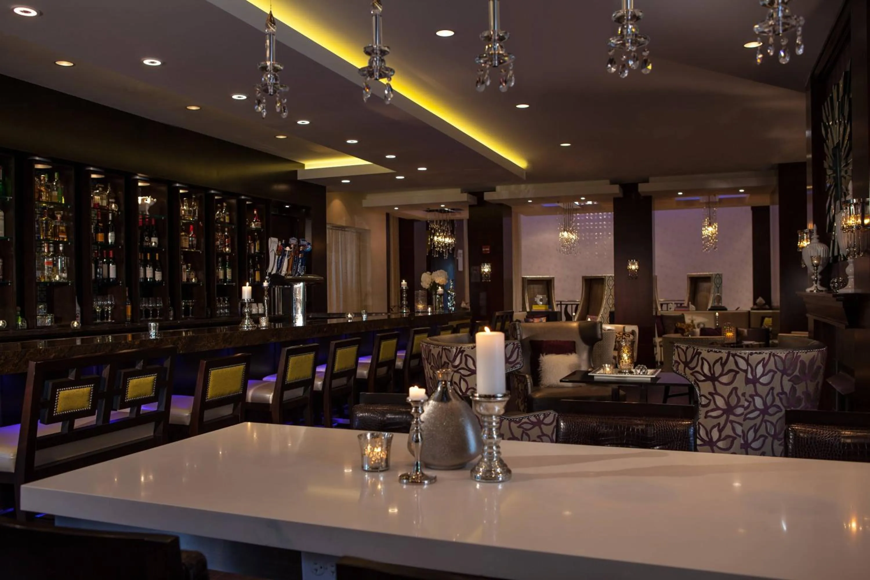 Lounge or bar in Renaissance Chicago North Shore Hotel