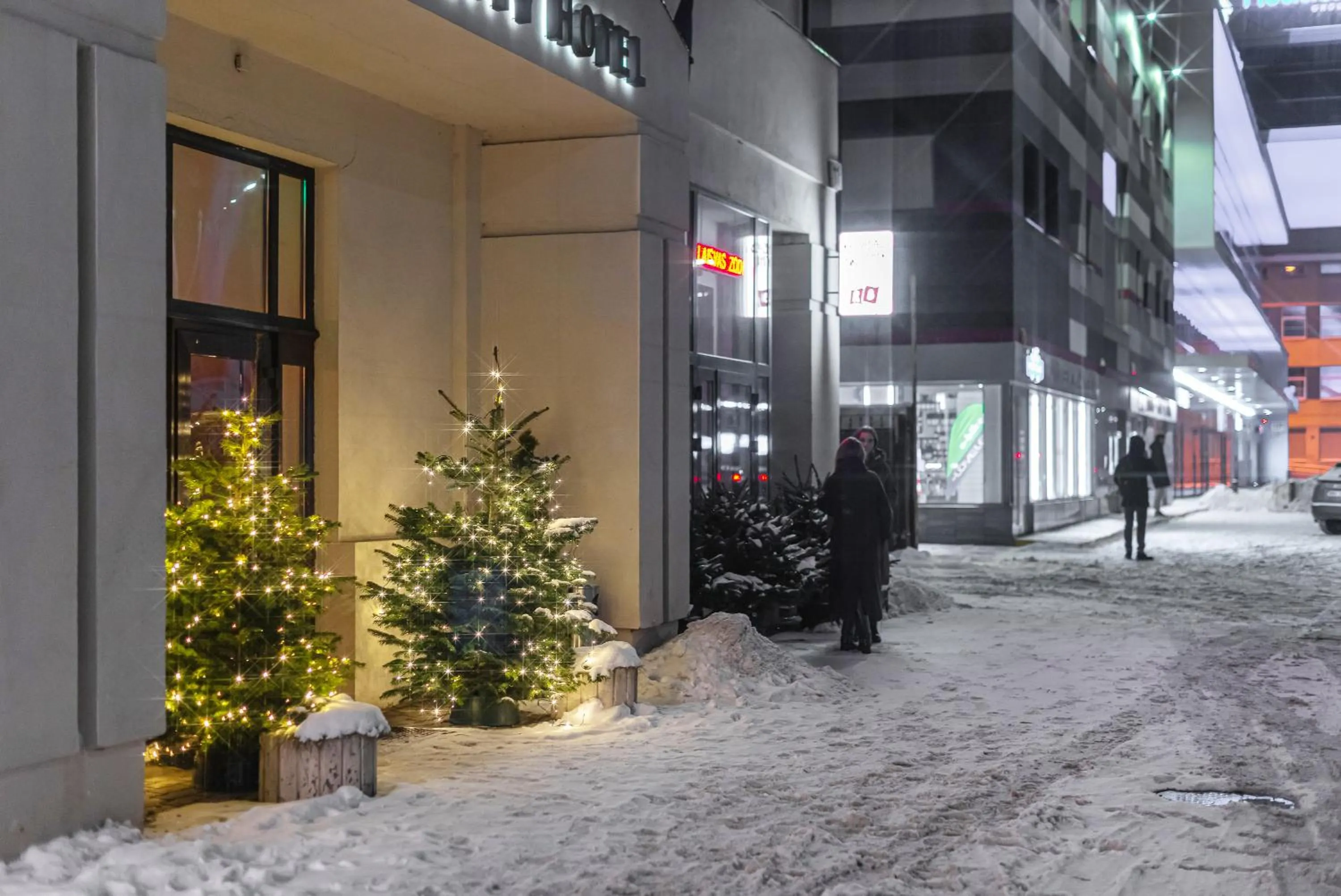 Property building in Vilnius City Hotel