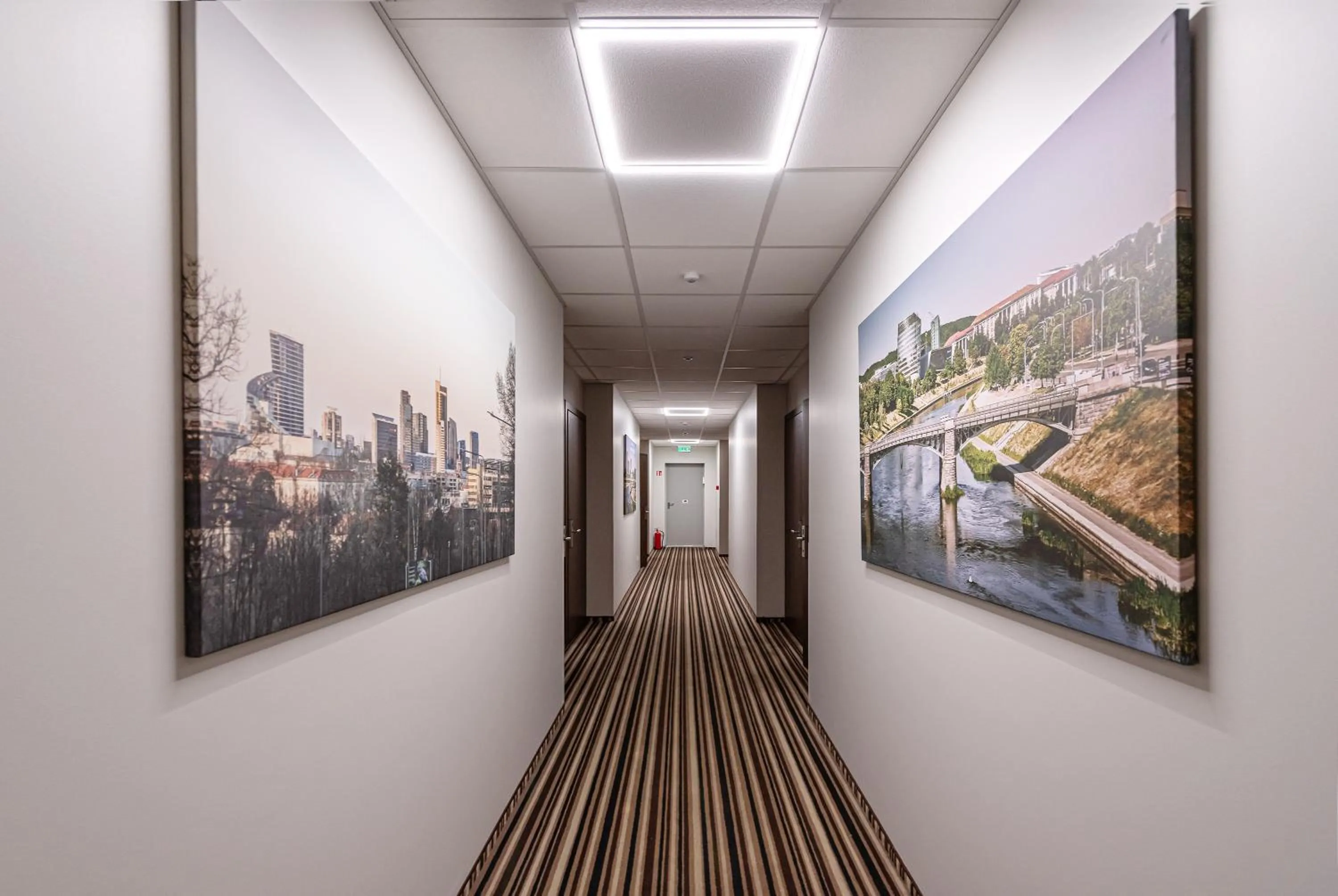 Floor plan in Vilnius City Hotel