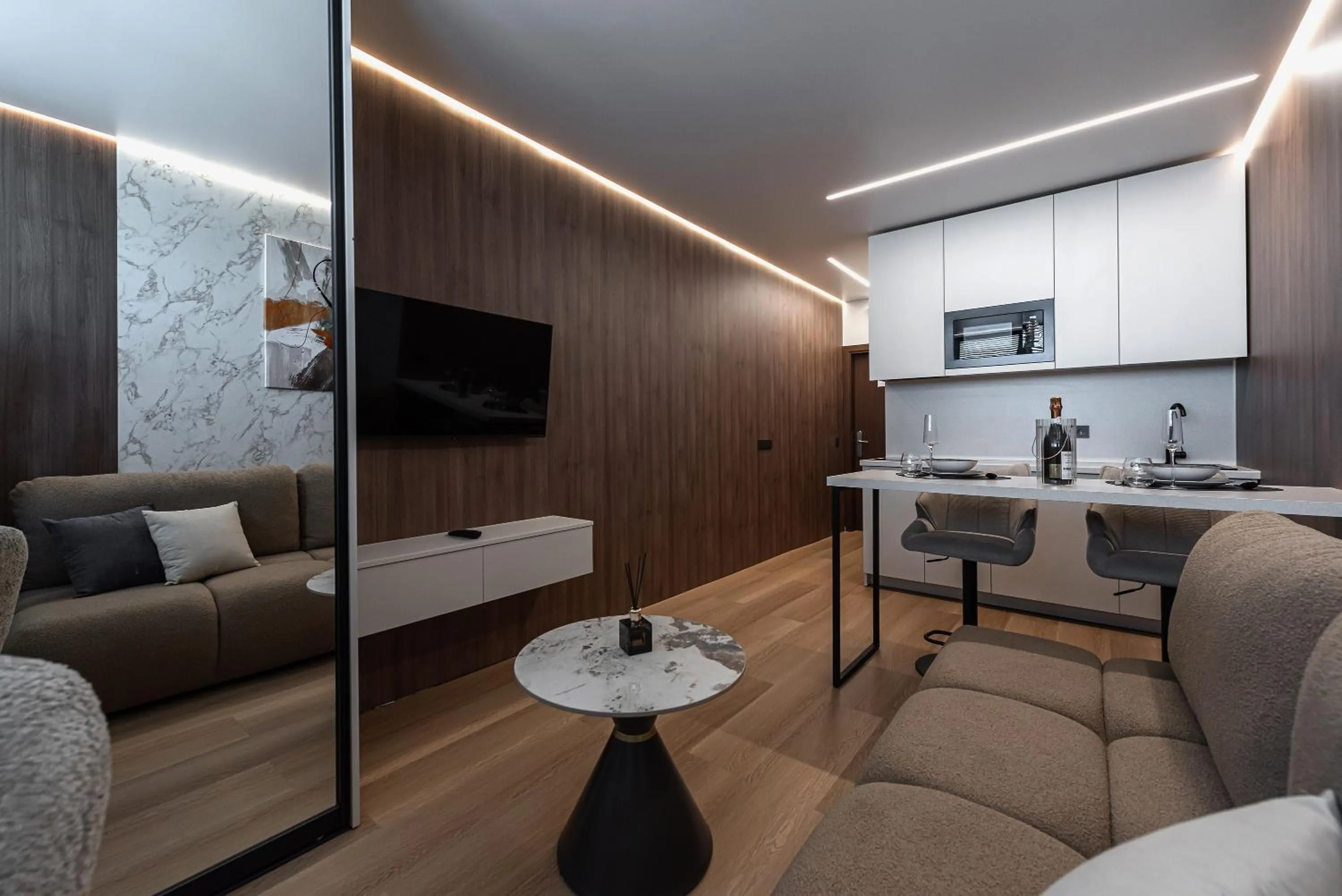 Bedroom in Vilnius City Hotel