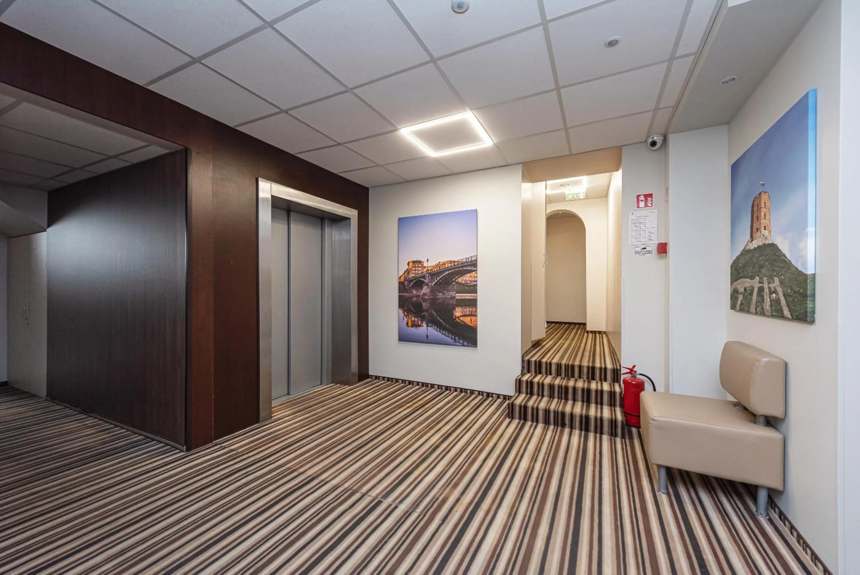 Floor plan in Vilnius City Hotel