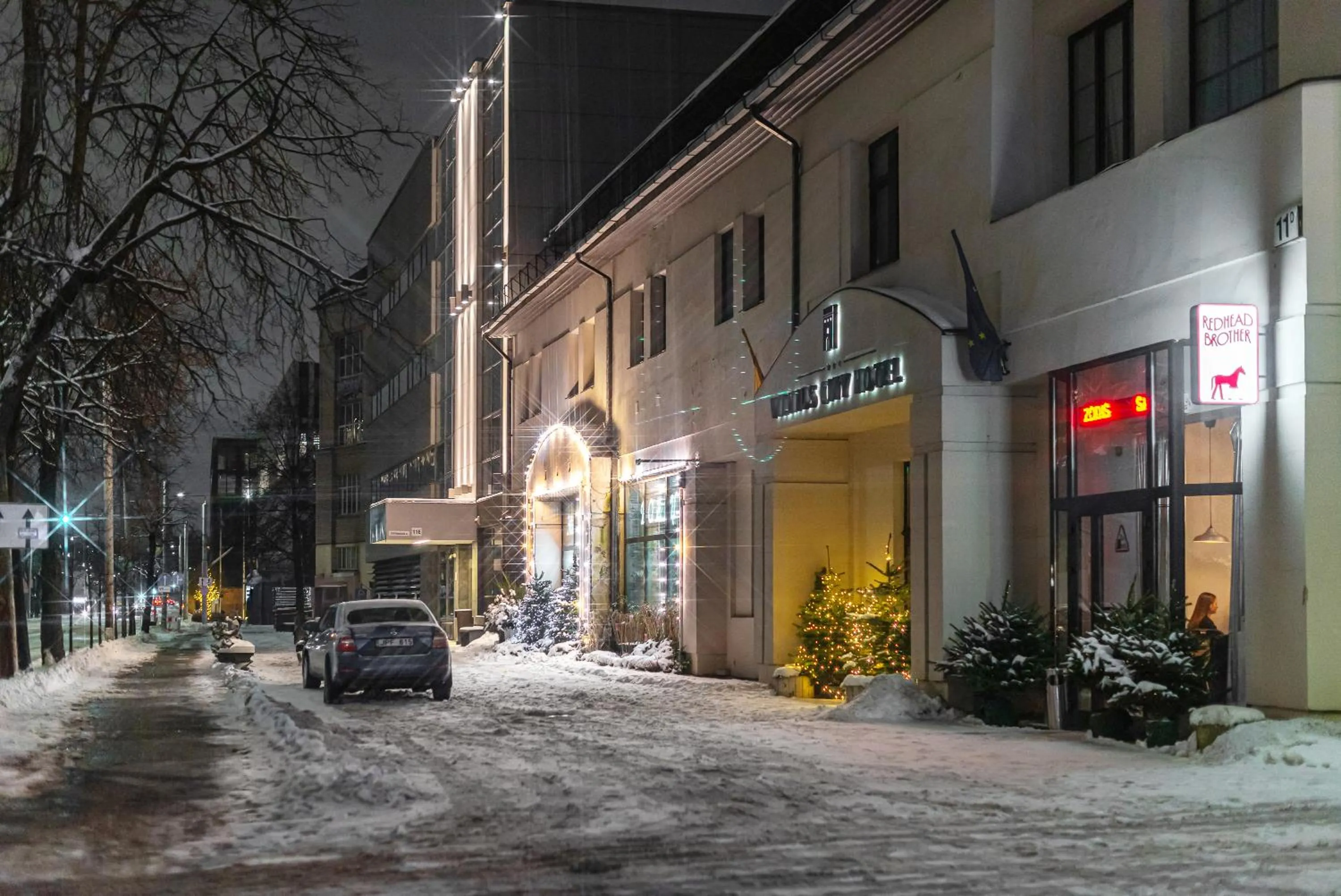 Property building in Vilnius City Hotel