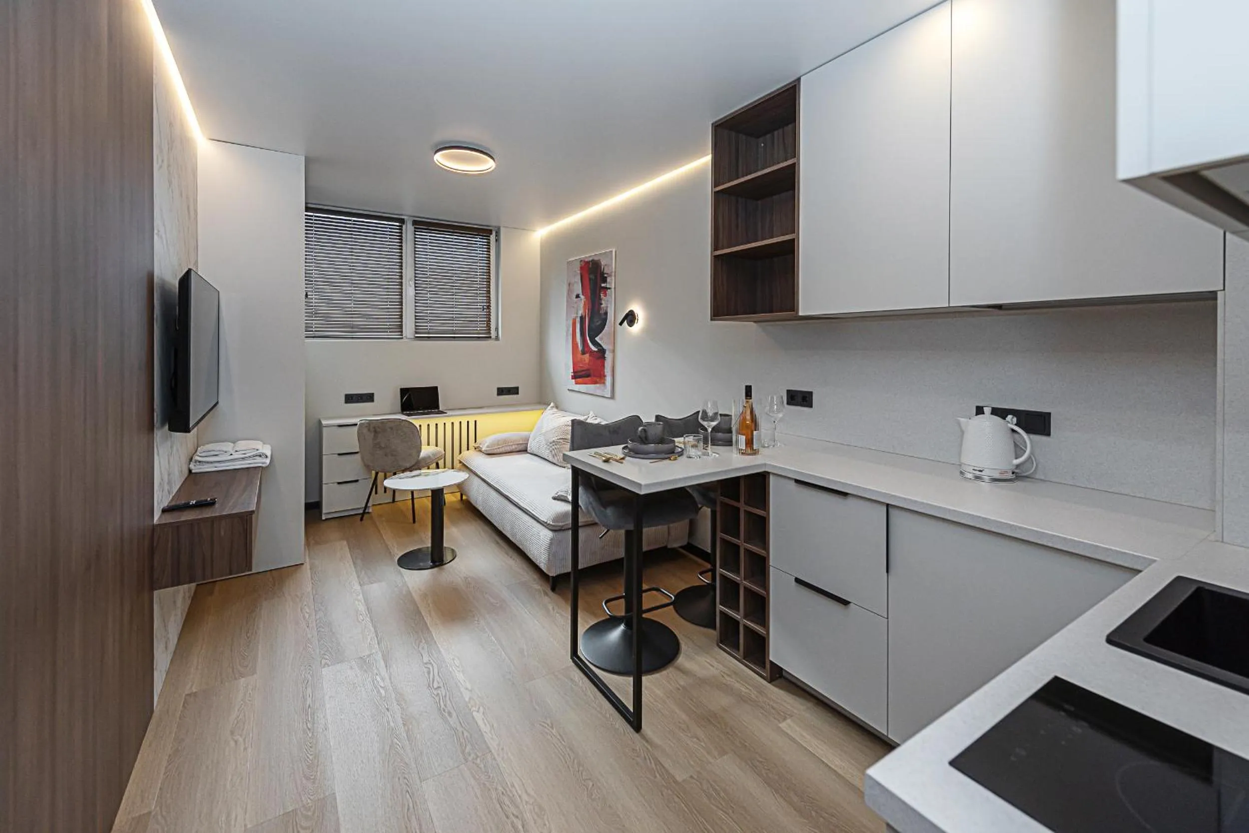 Coffee/tea facilities in Vilnius City Hotel