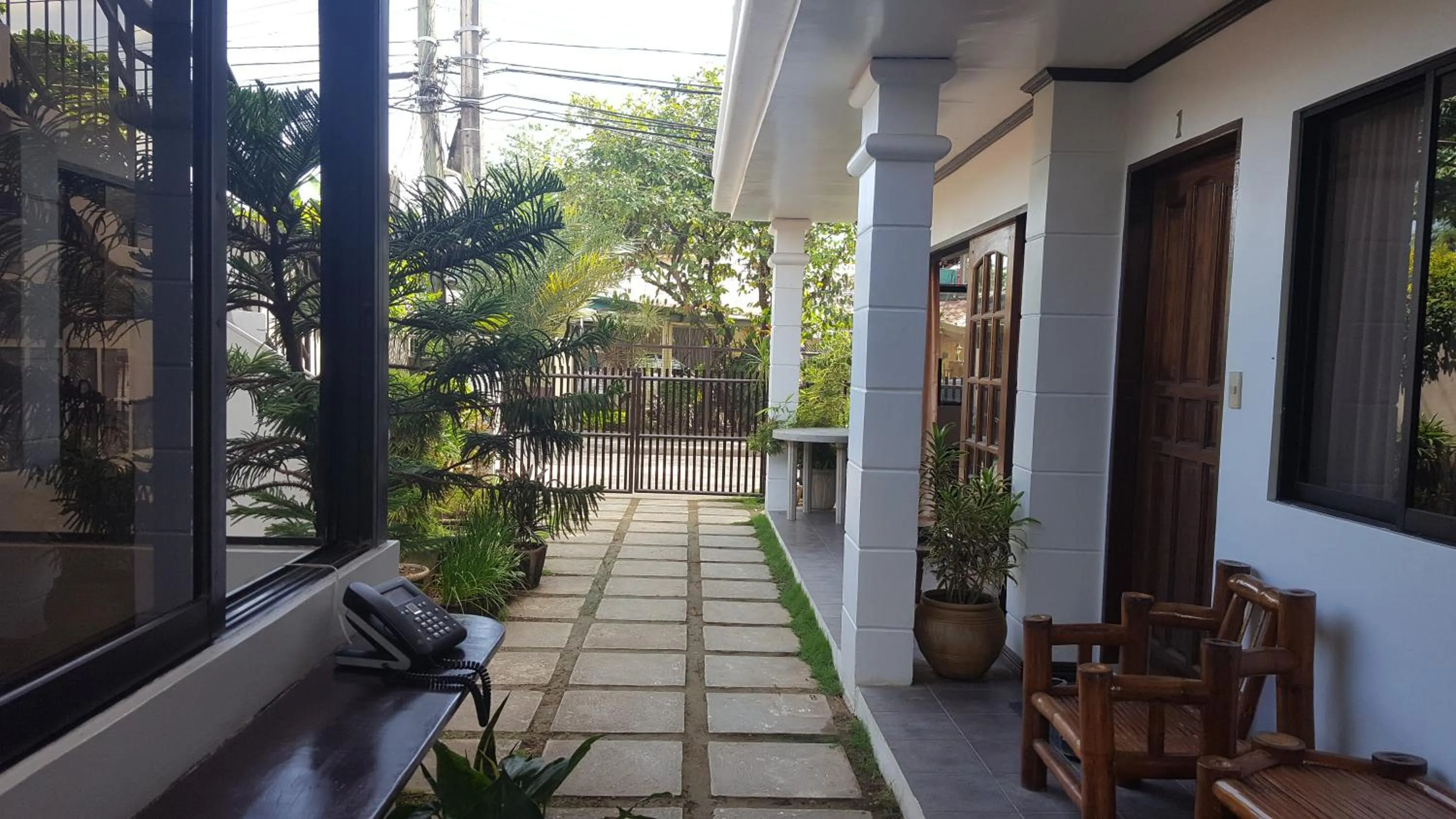 Facade/entrance in Residencia Lourdes