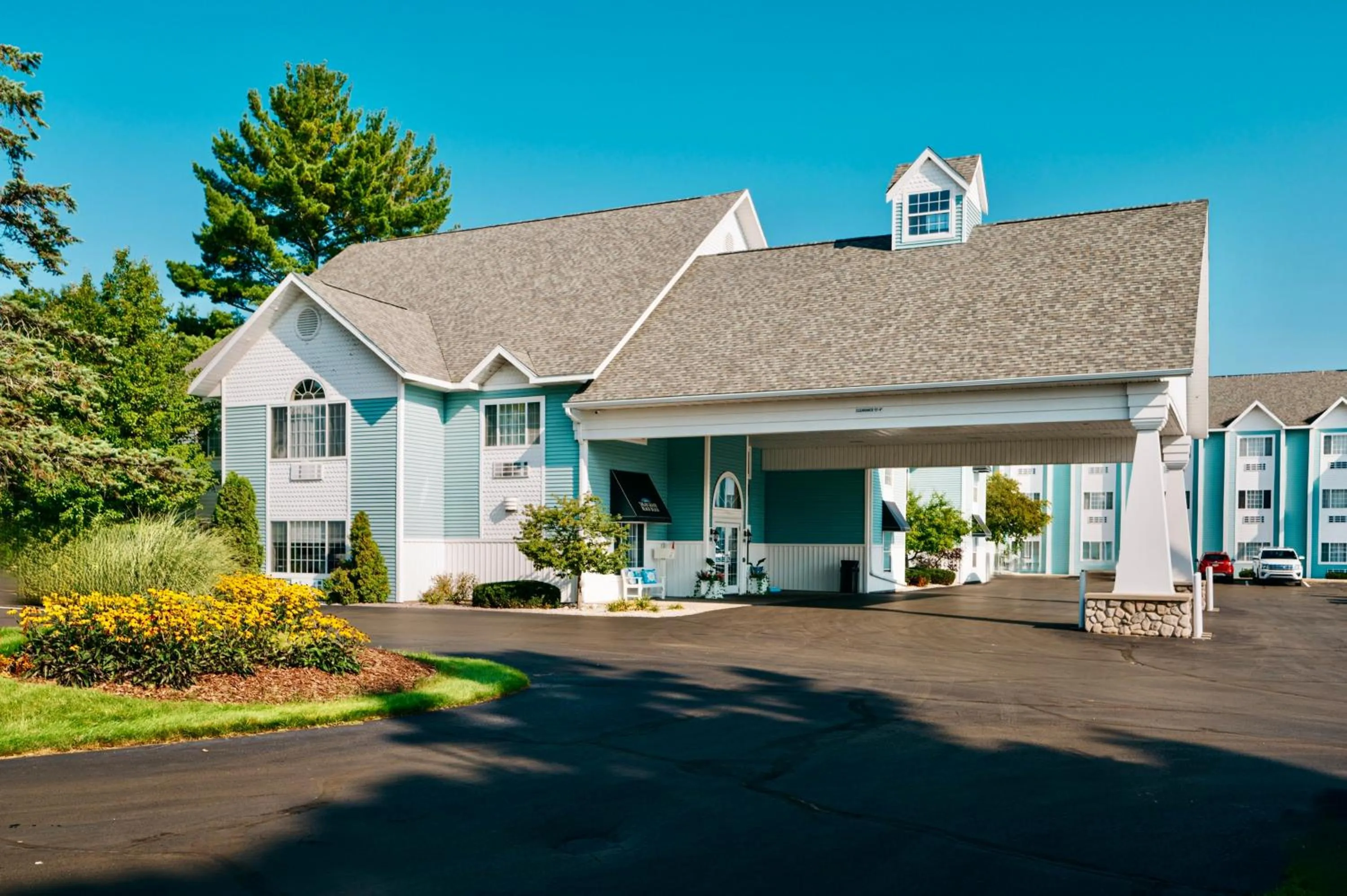 Property building in Sugar Beach Resort Hotel