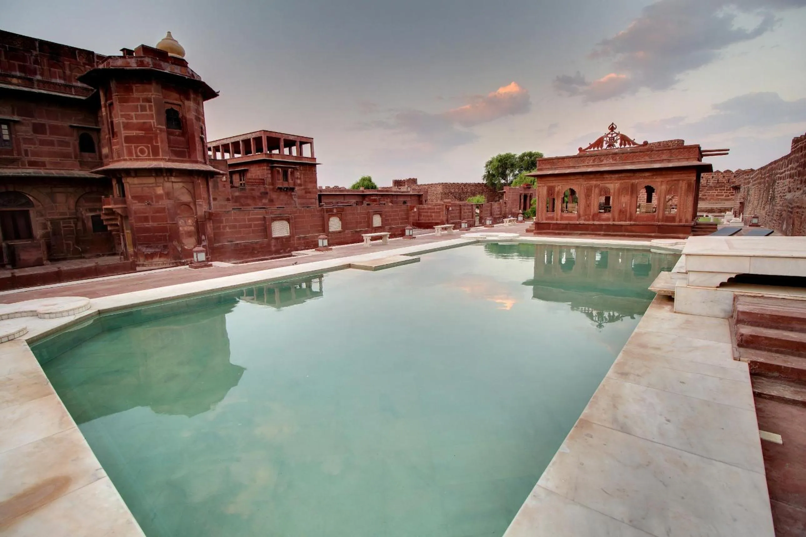 Natural landscape in The Fort Pokaran