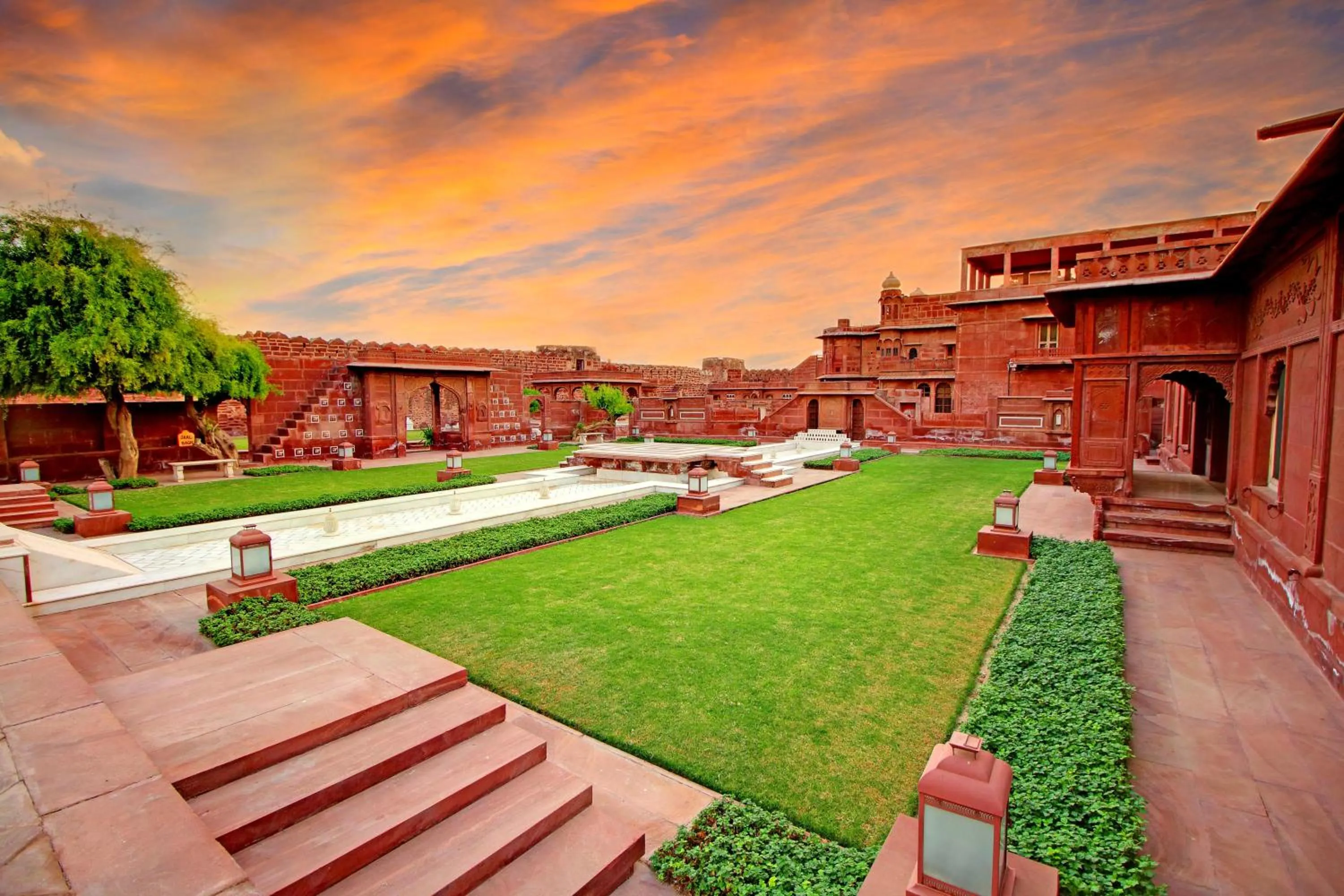 Garden in The Fort Pokaran
