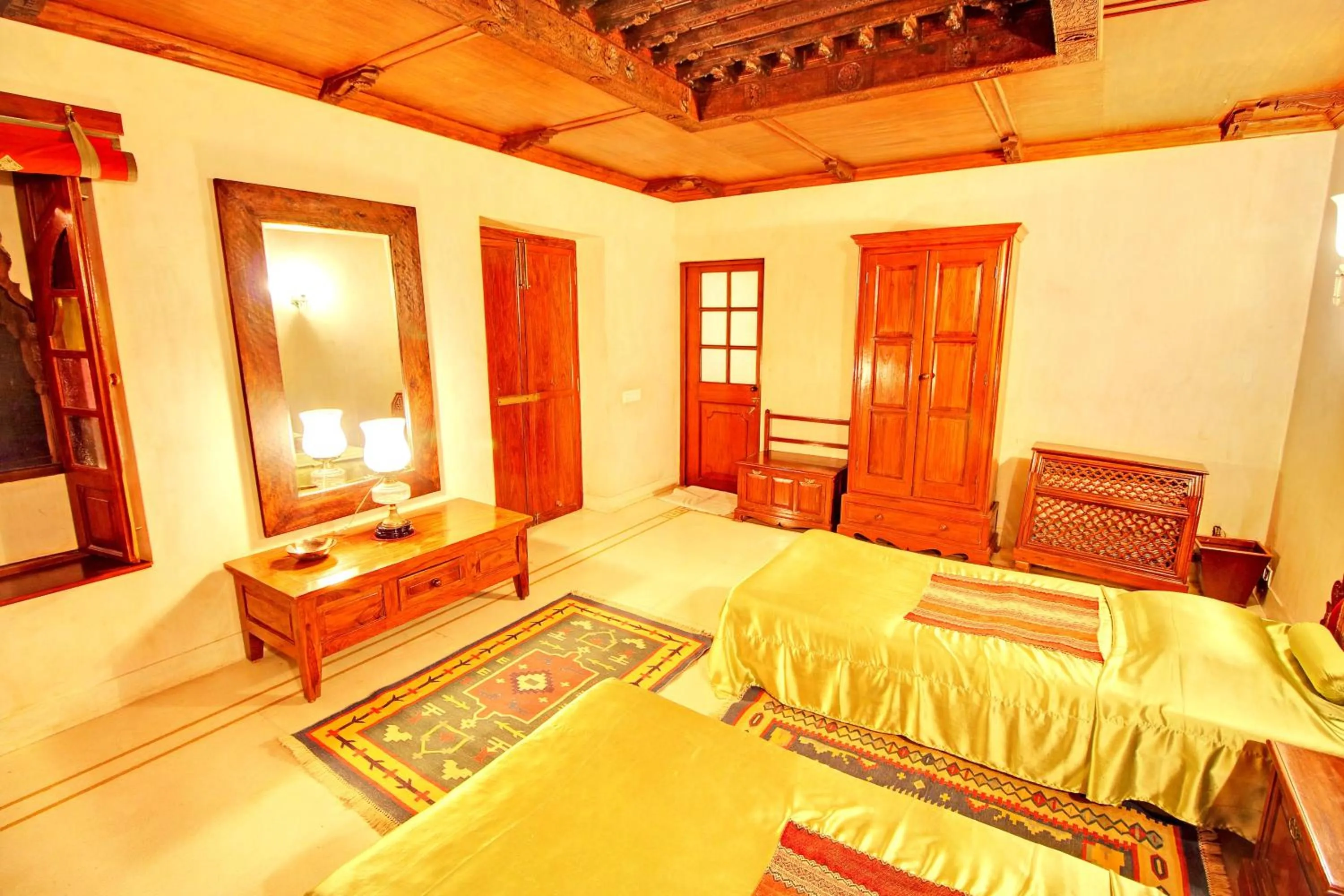 Photo of the whole room, Bed in The Fort Pokaran
