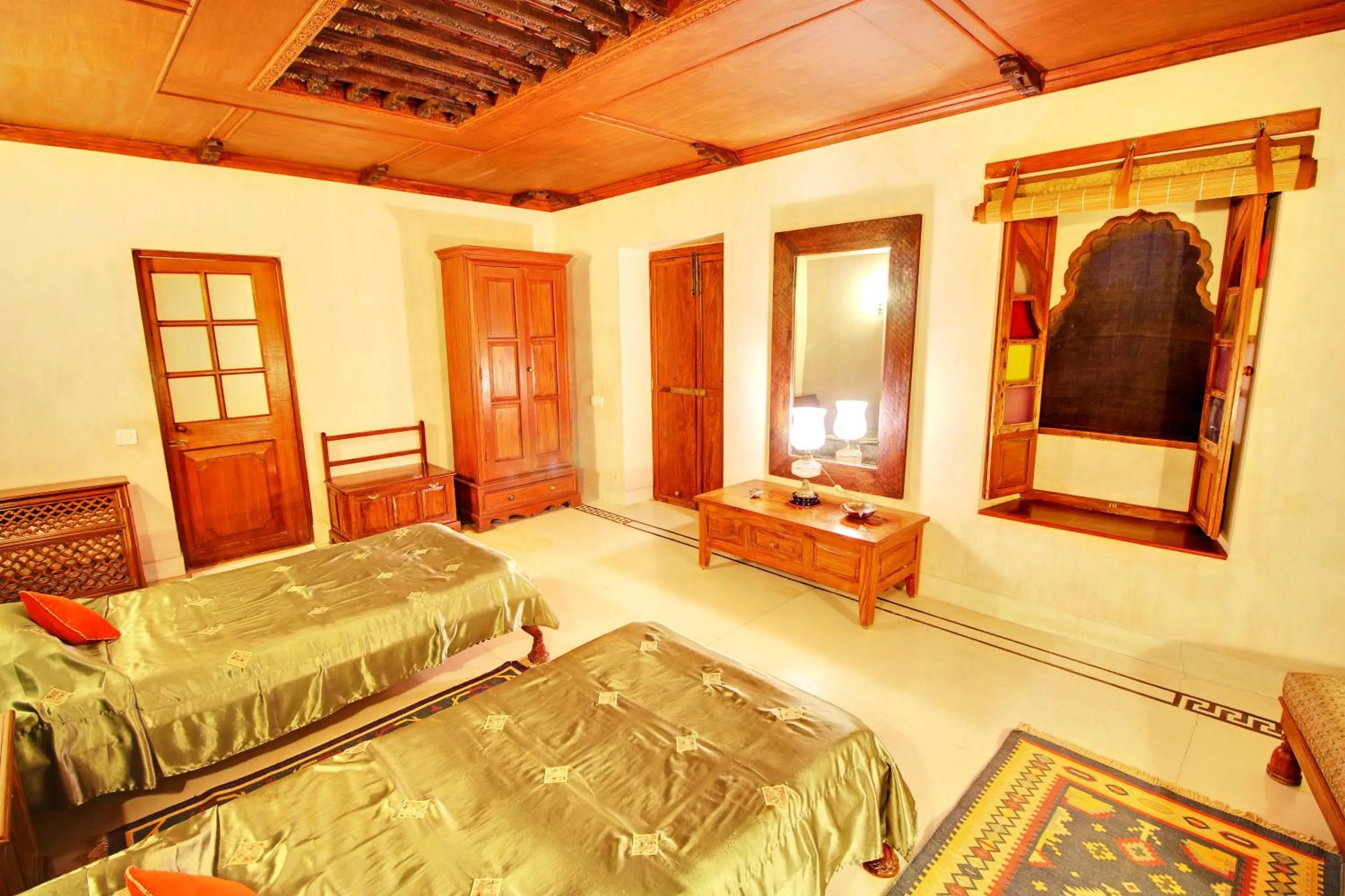 Photo of the whole room, Bed in The Fort Pokaran