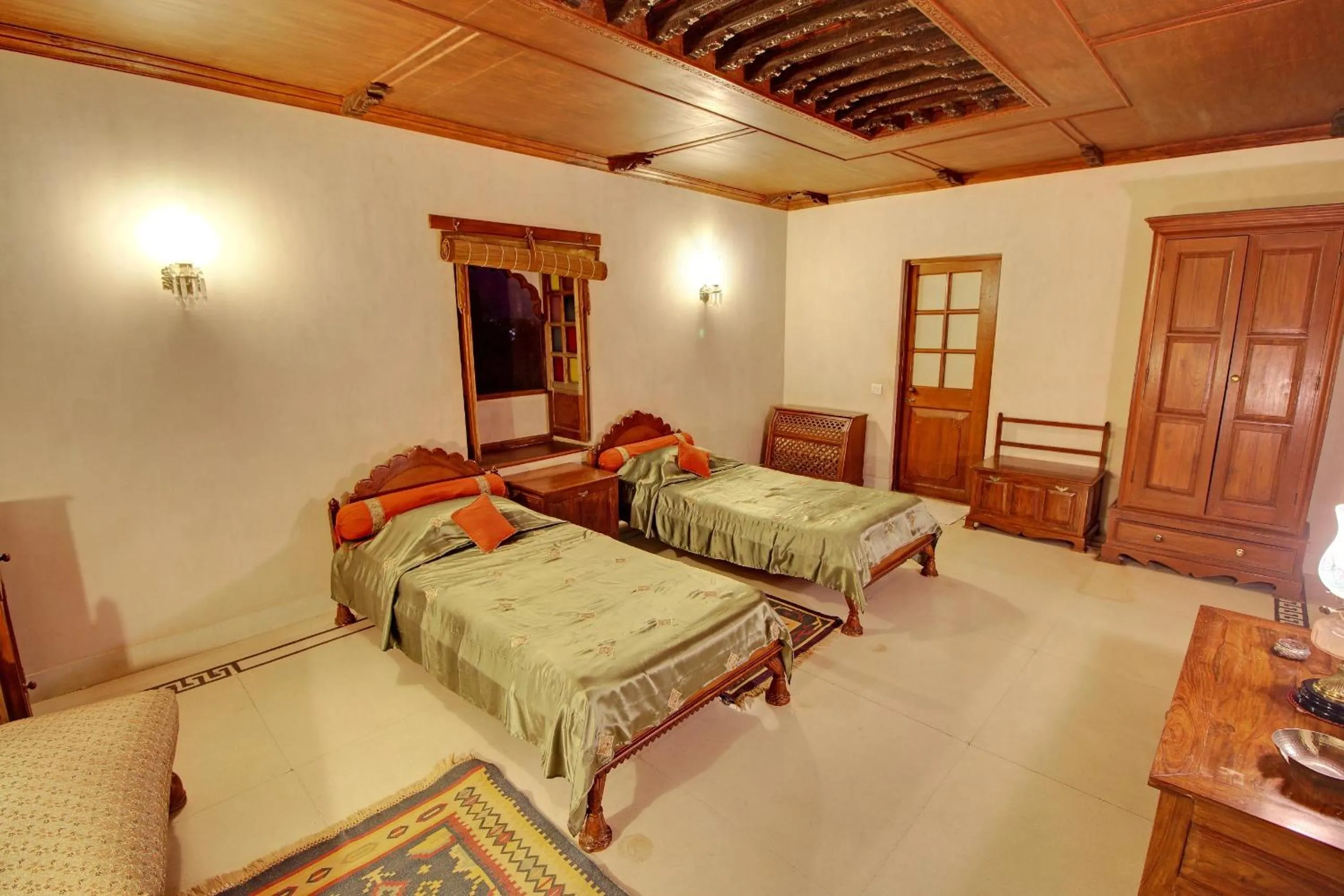 Photo of the whole room, Bed in The Fort Pokaran