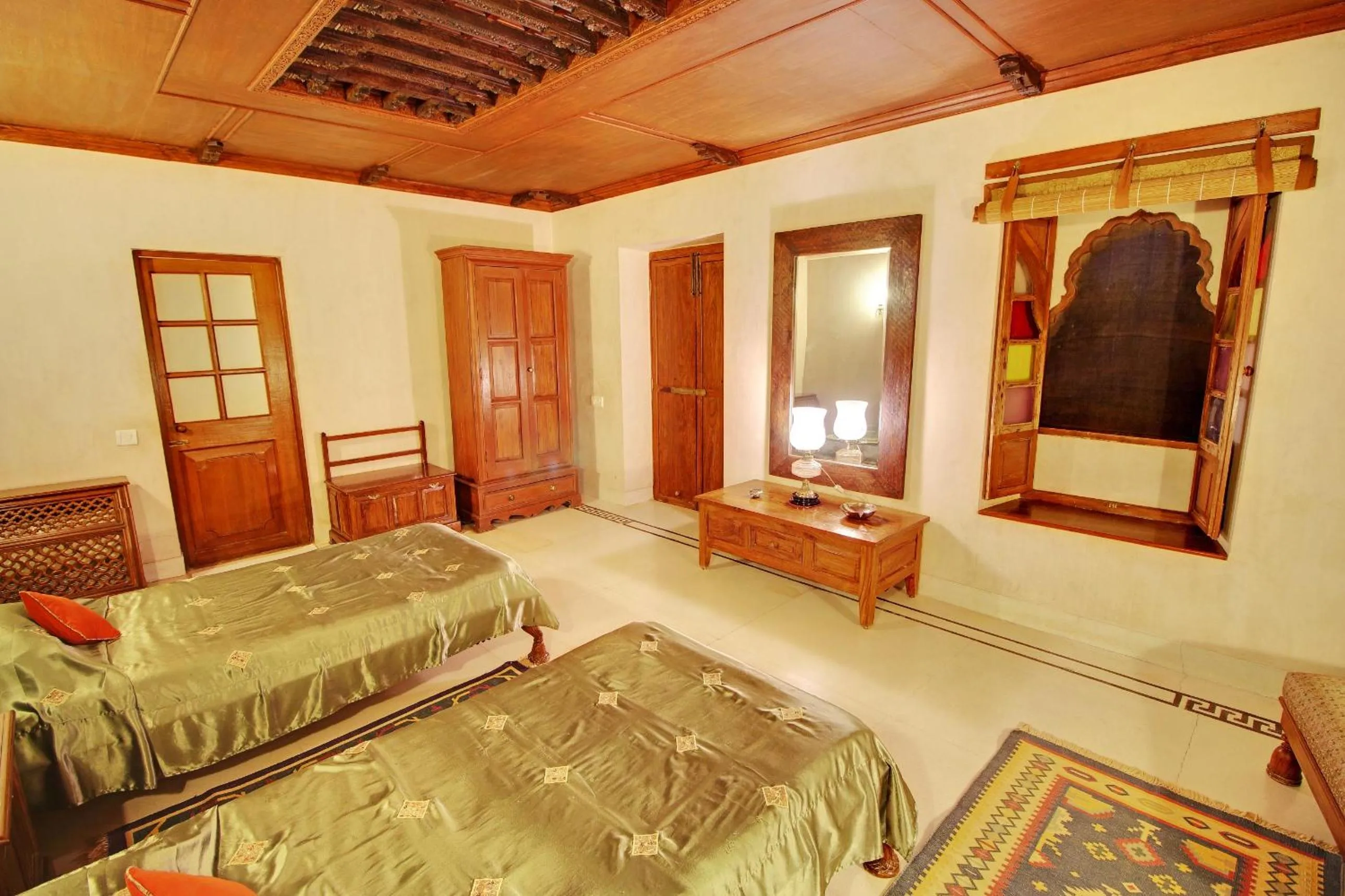 Photo of the whole room, Bed in The Fort Pokaran