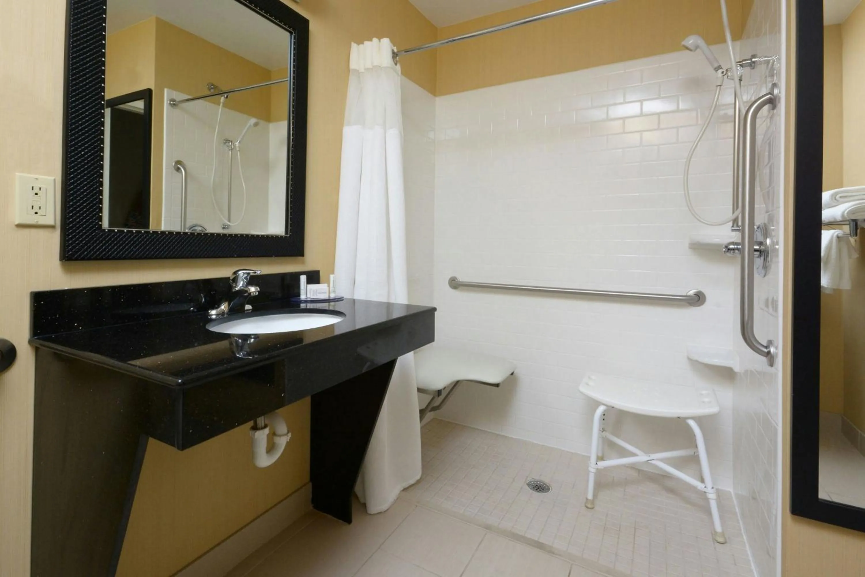 Bathroom in Fairfield Inn & Suites by Marriott Charlottesville North