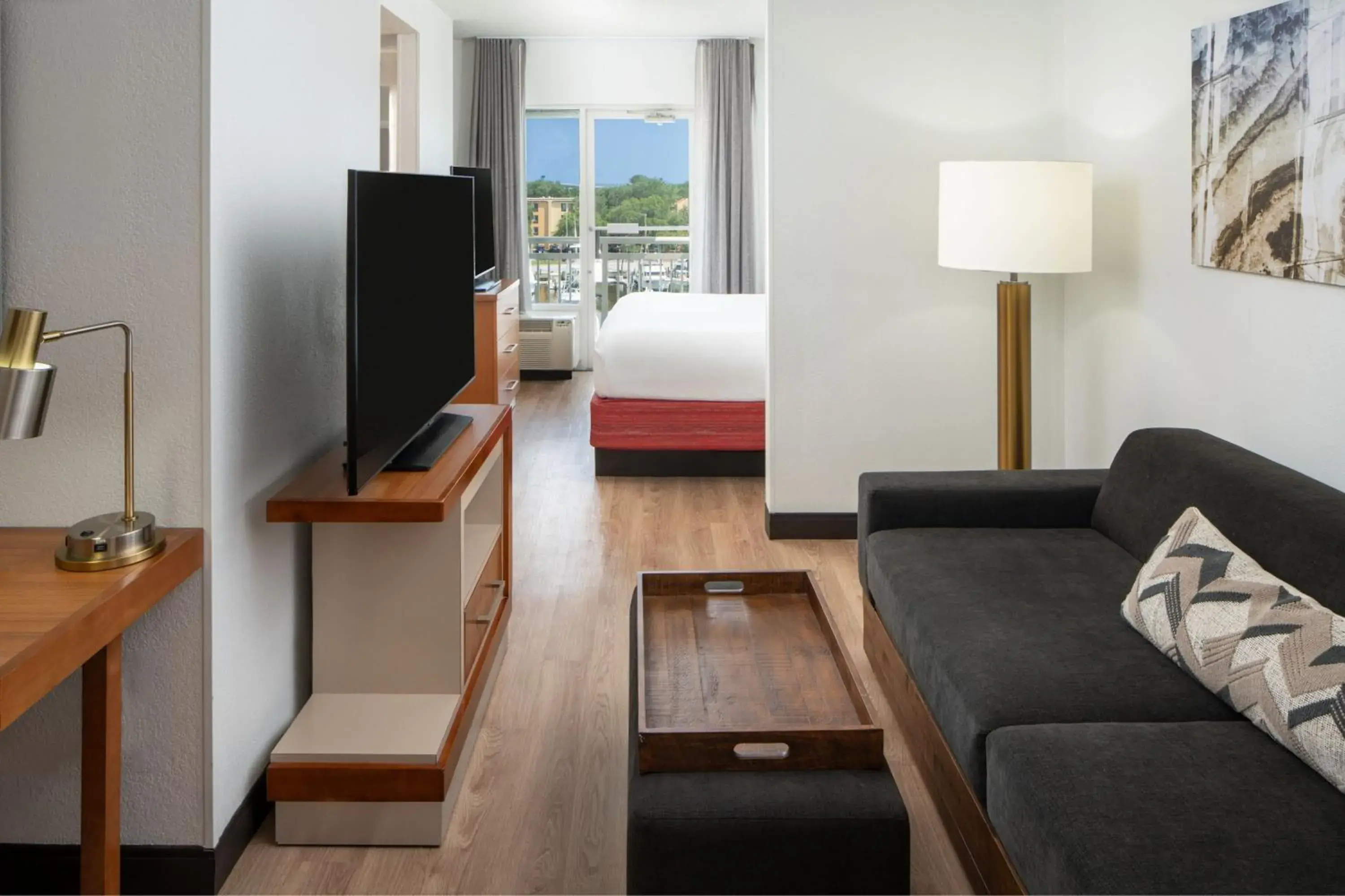 Studio, 1 King, Sofa bed, Water view, Balcony in SpringHill Suites by Marriott Charleston Riverview Studio, 1 King, Sofa bed, Water view, Balcony in SpringHill Suites by Marriott Charleston Riverview