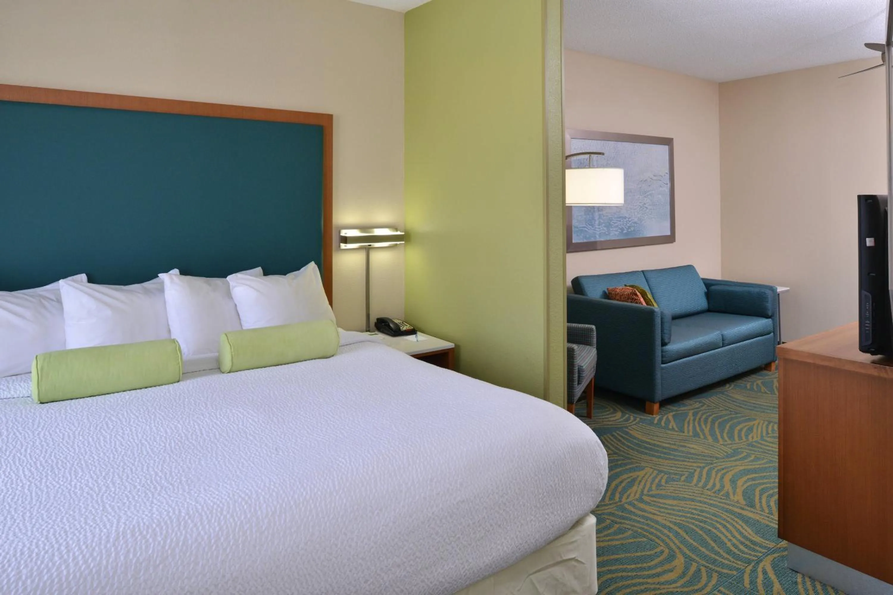 Photo of the whole room, Bed in SpringHill Suites by Marriott Charleston Riverview