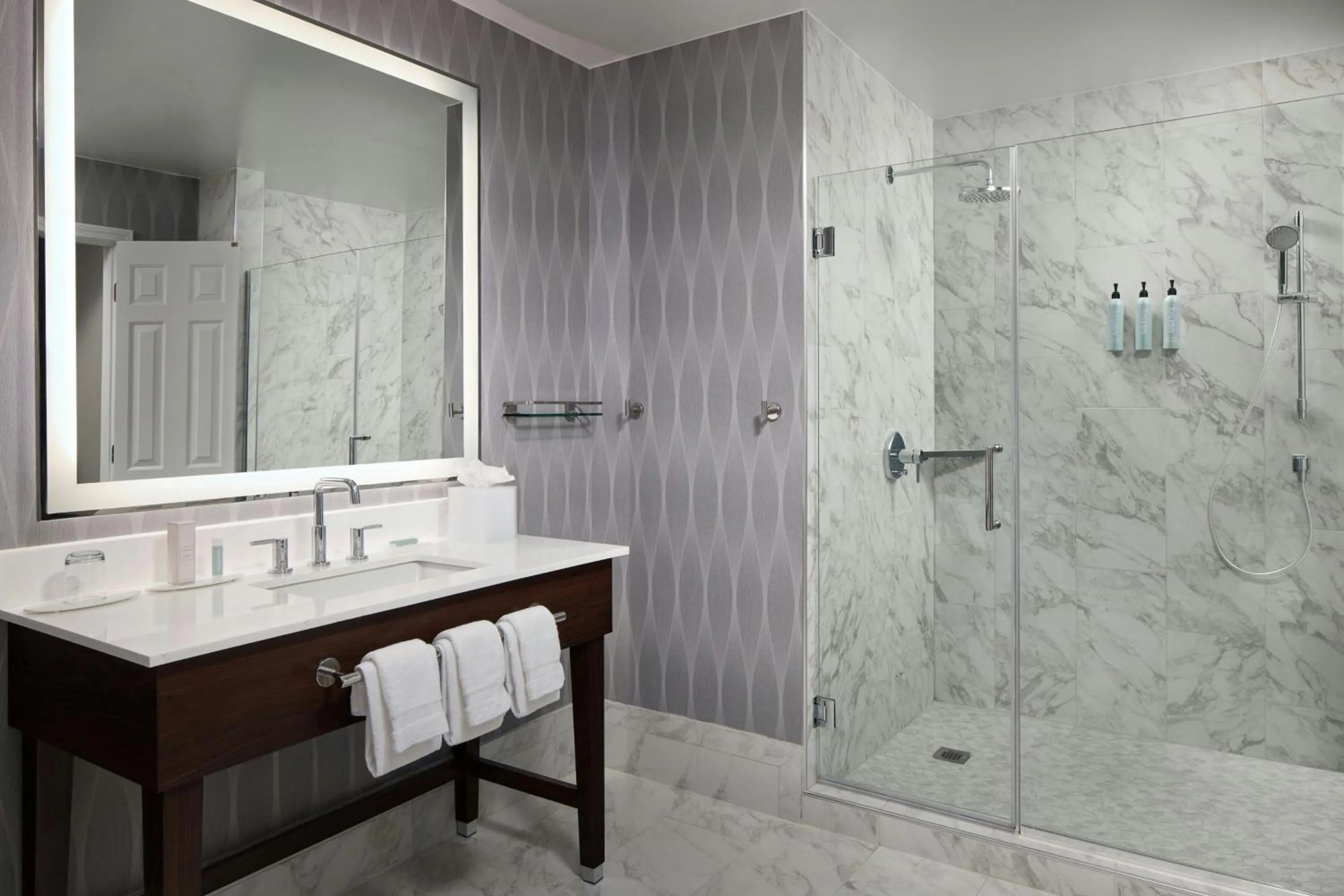 Bathroom in Residence Inn Charlotte Uptown