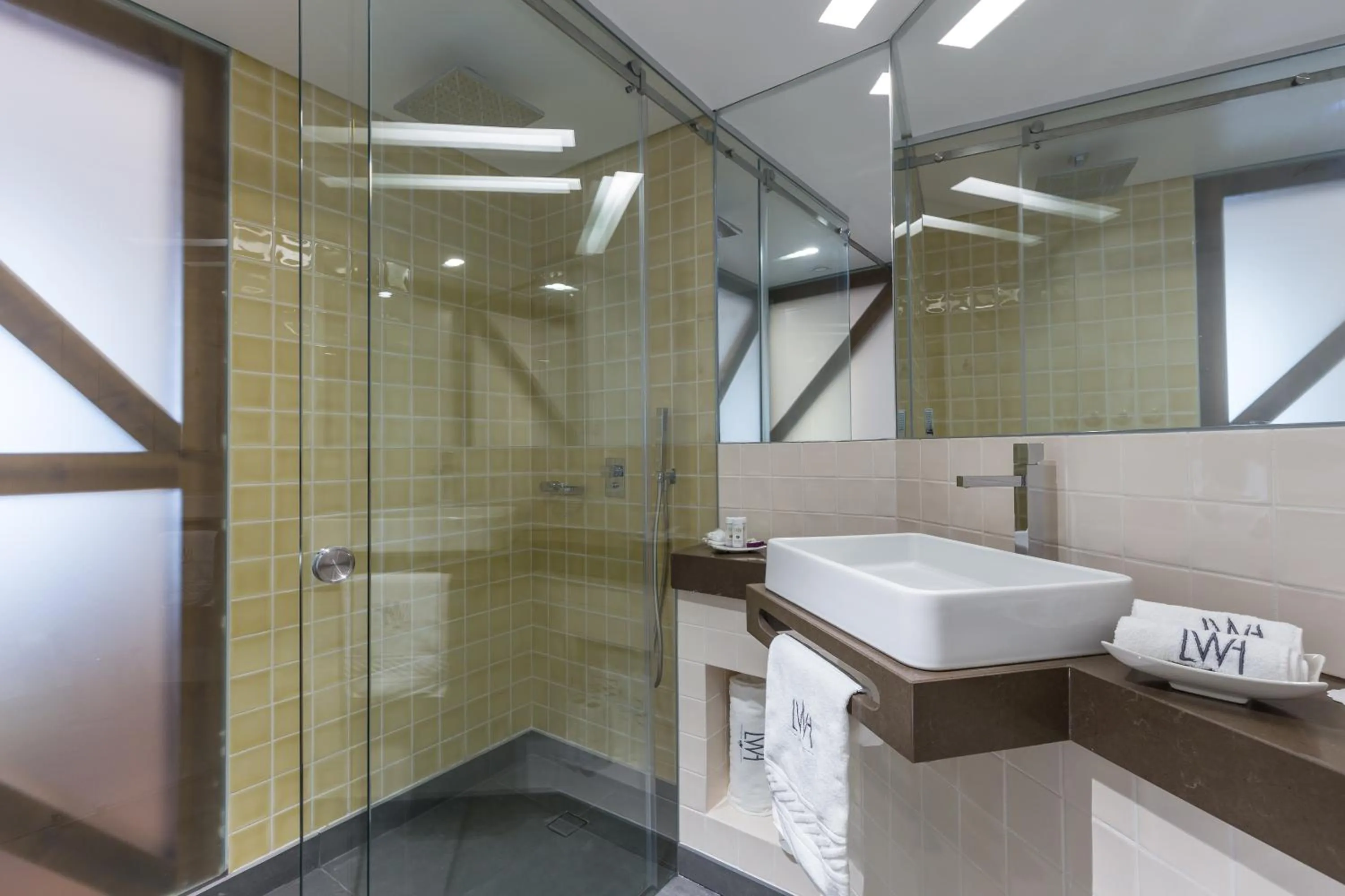 Shower in Lisbon Wine Hotel