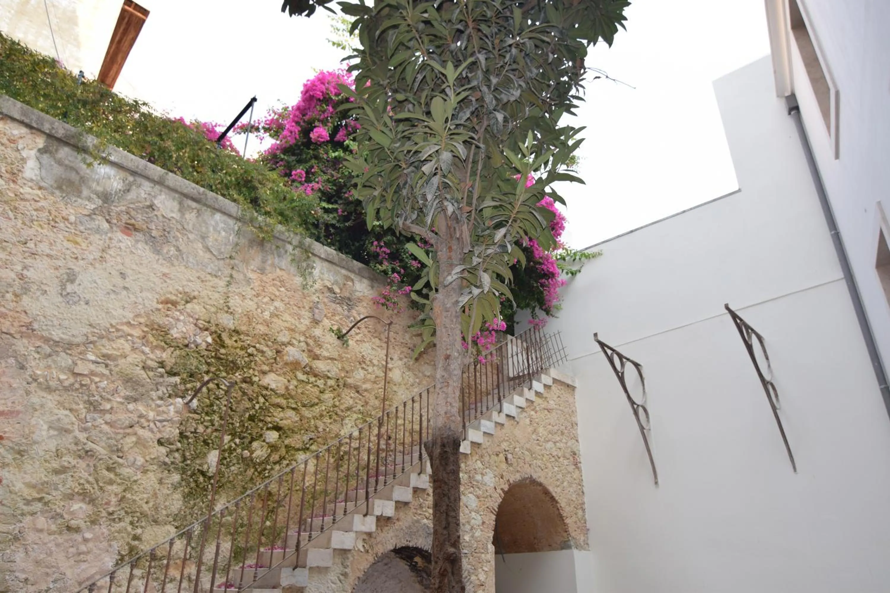 Patio in Lisbon Wine Hotel