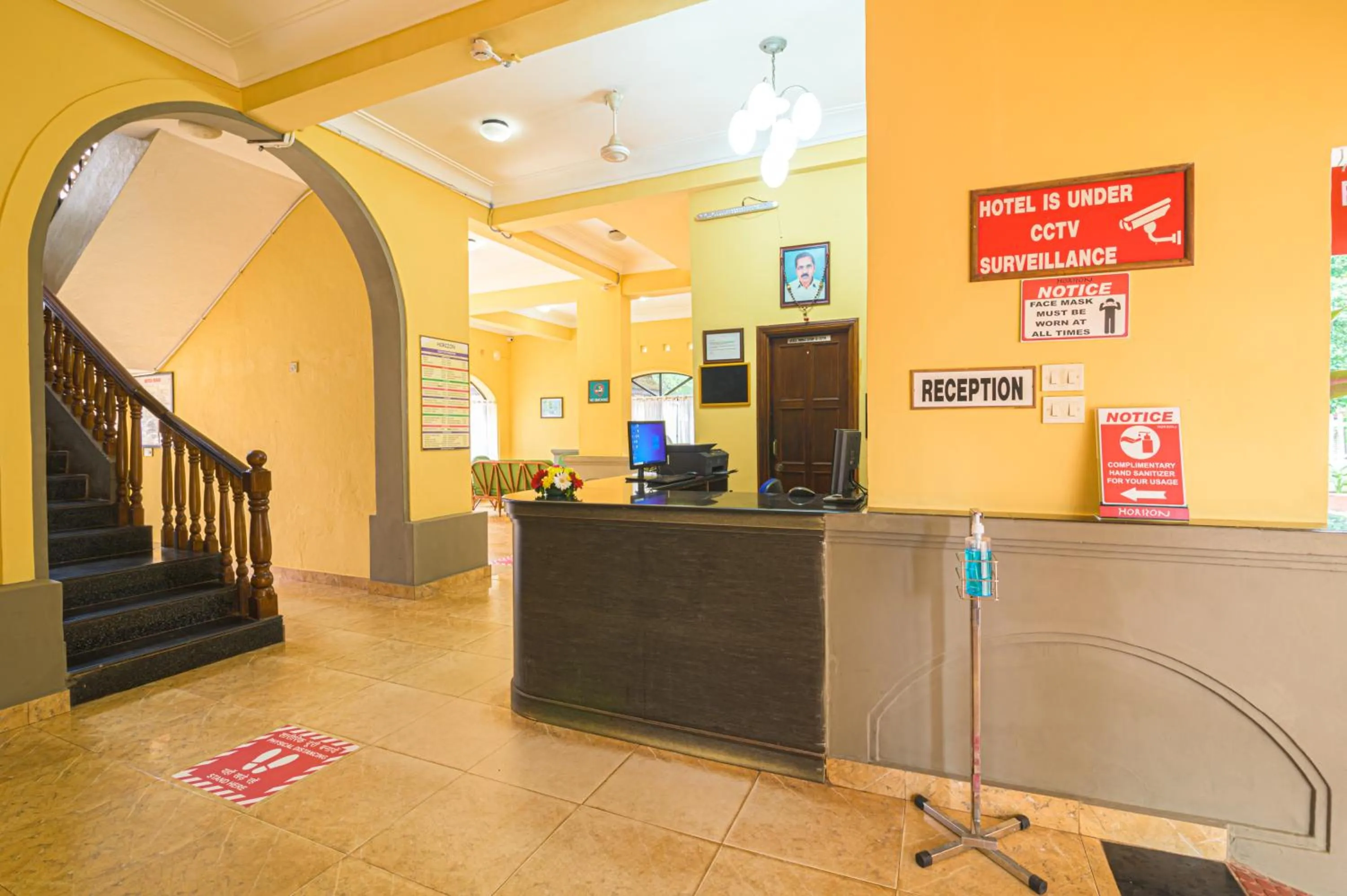 Lobby or reception in The Horizon