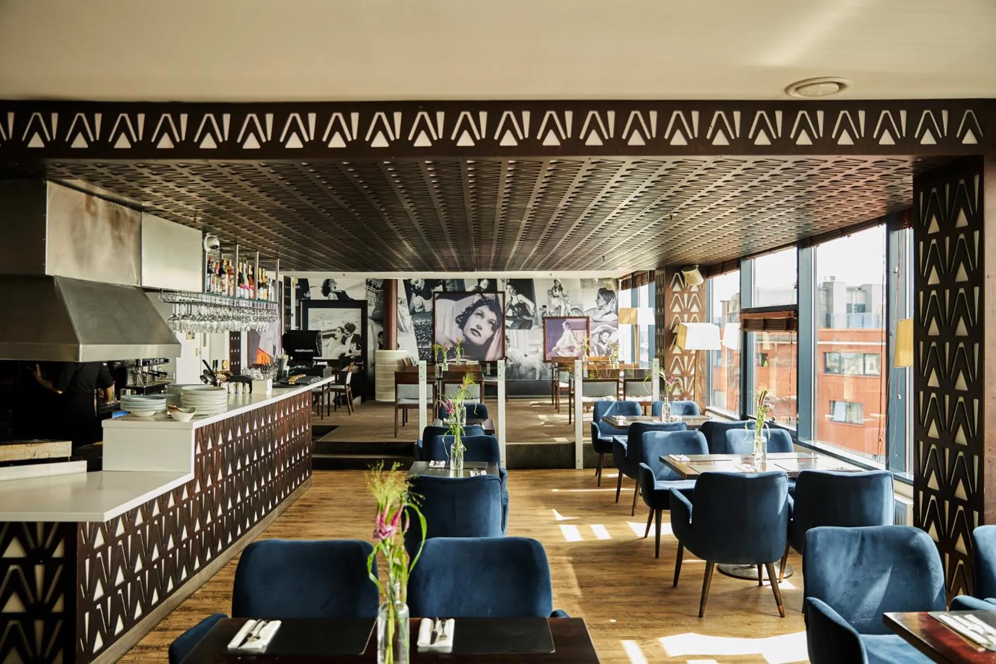 Restaurant/places to eat in Amberton Hotel Klaipeda