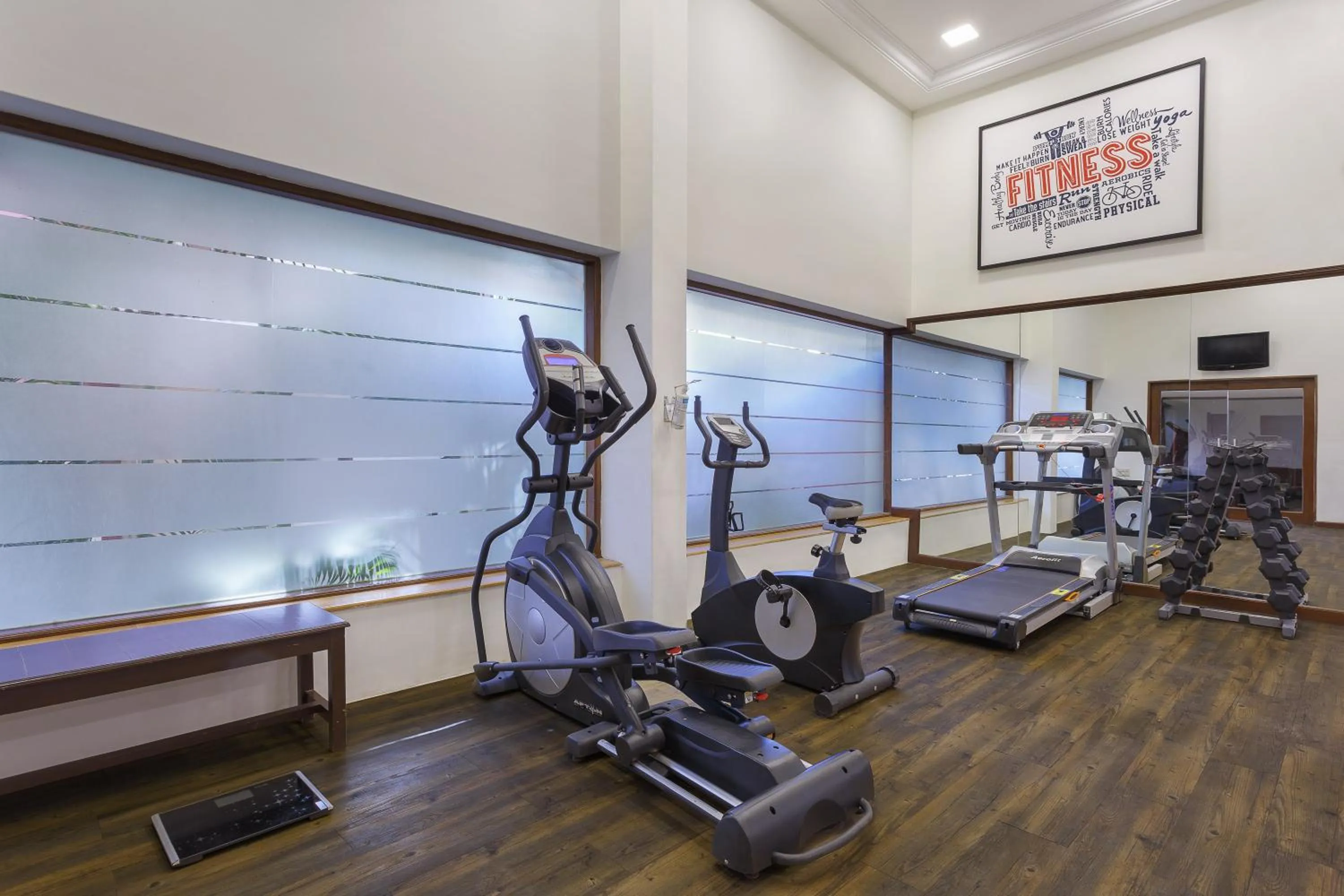 Fitness centre/facilities in Lazy Lagoon, Baga A Lemon Tree Resort, Goa