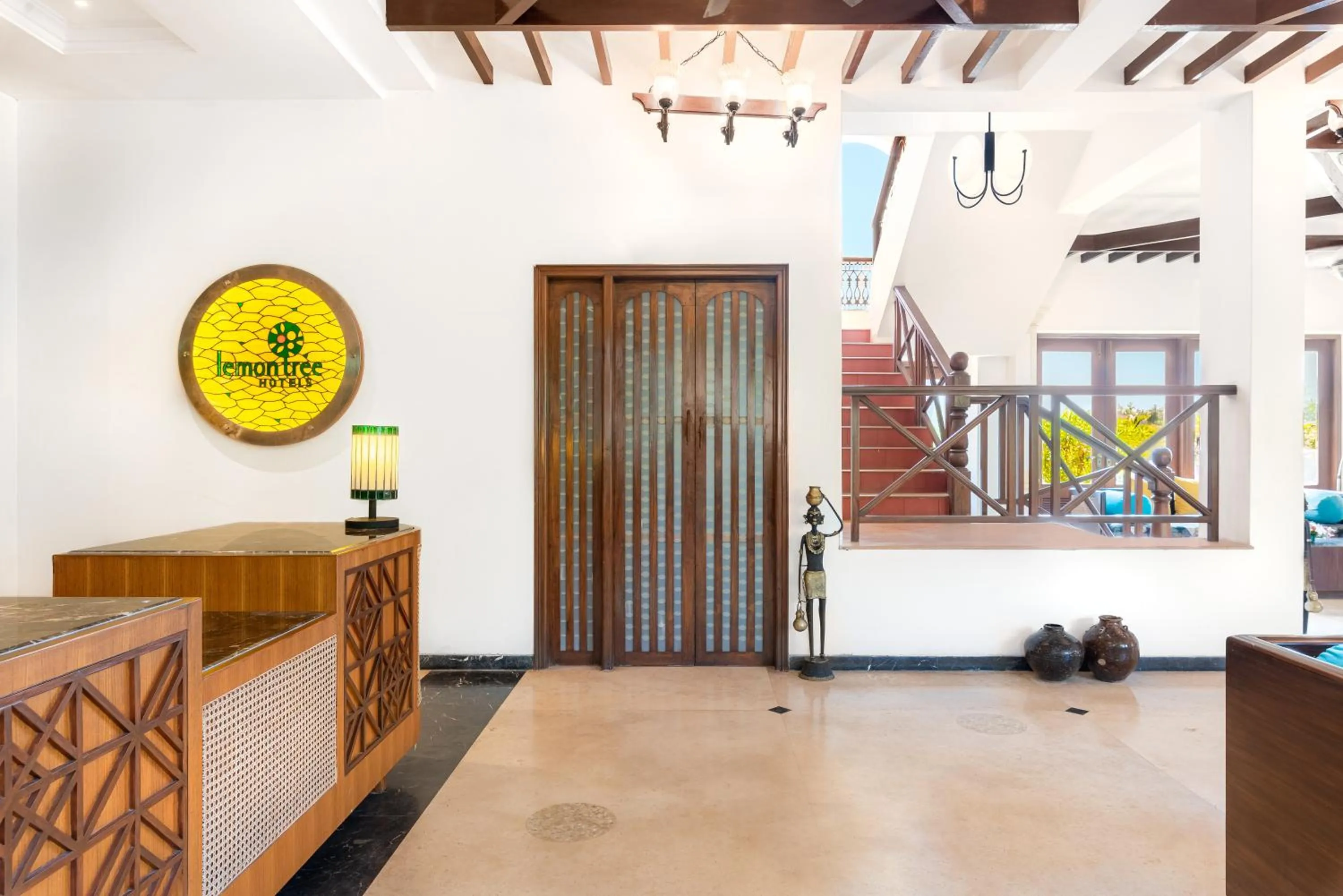 Lobby or reception in Lazy Lagoon, Baga A Lemon Tree Resort, Goa