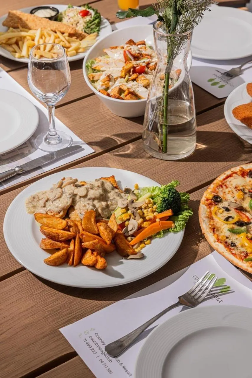 Food and drinks in Country Lodge Hotel & Resort Beirut