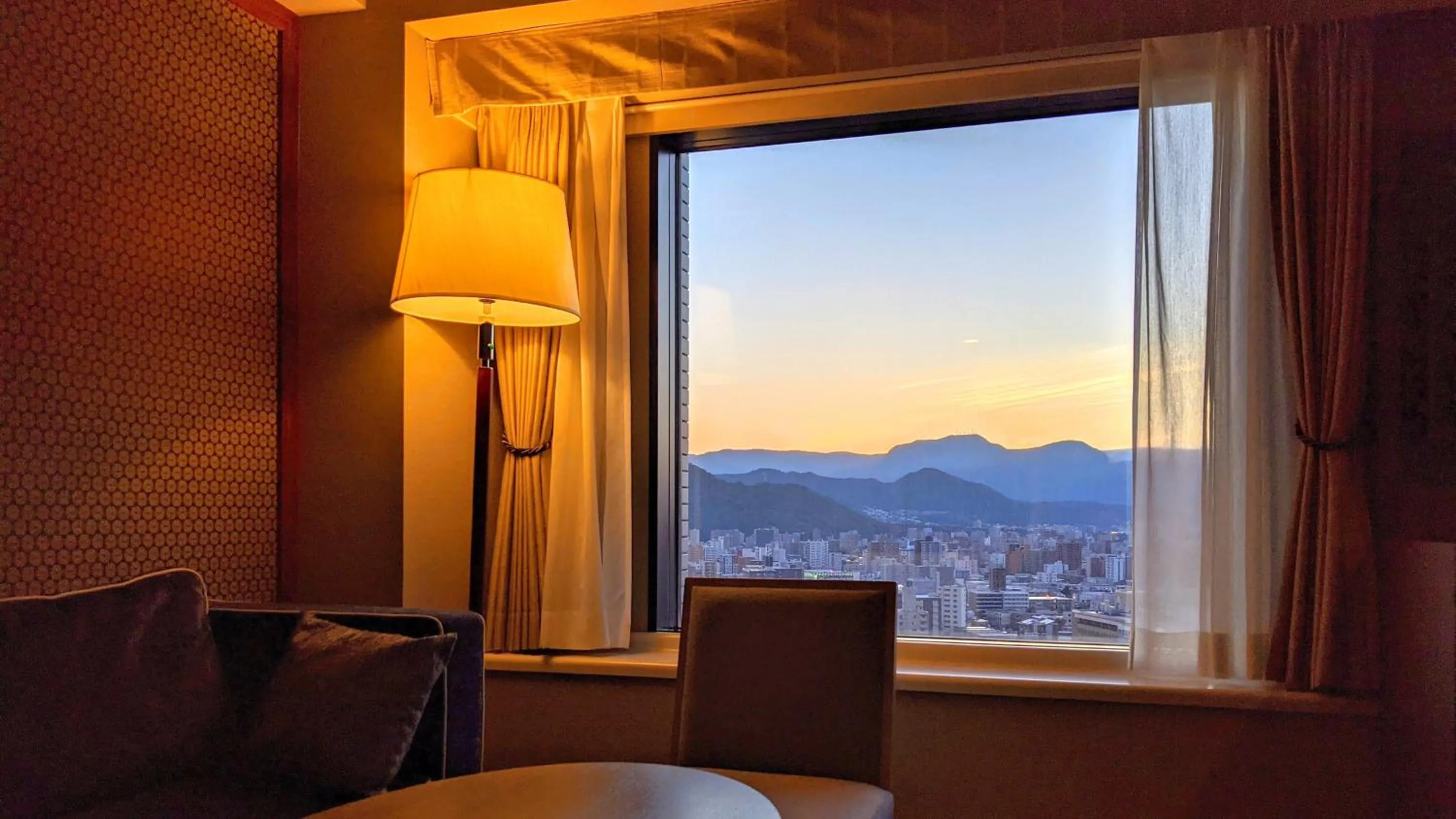 Mountain view in Premier Hotel Nakajima Park Sapporo
